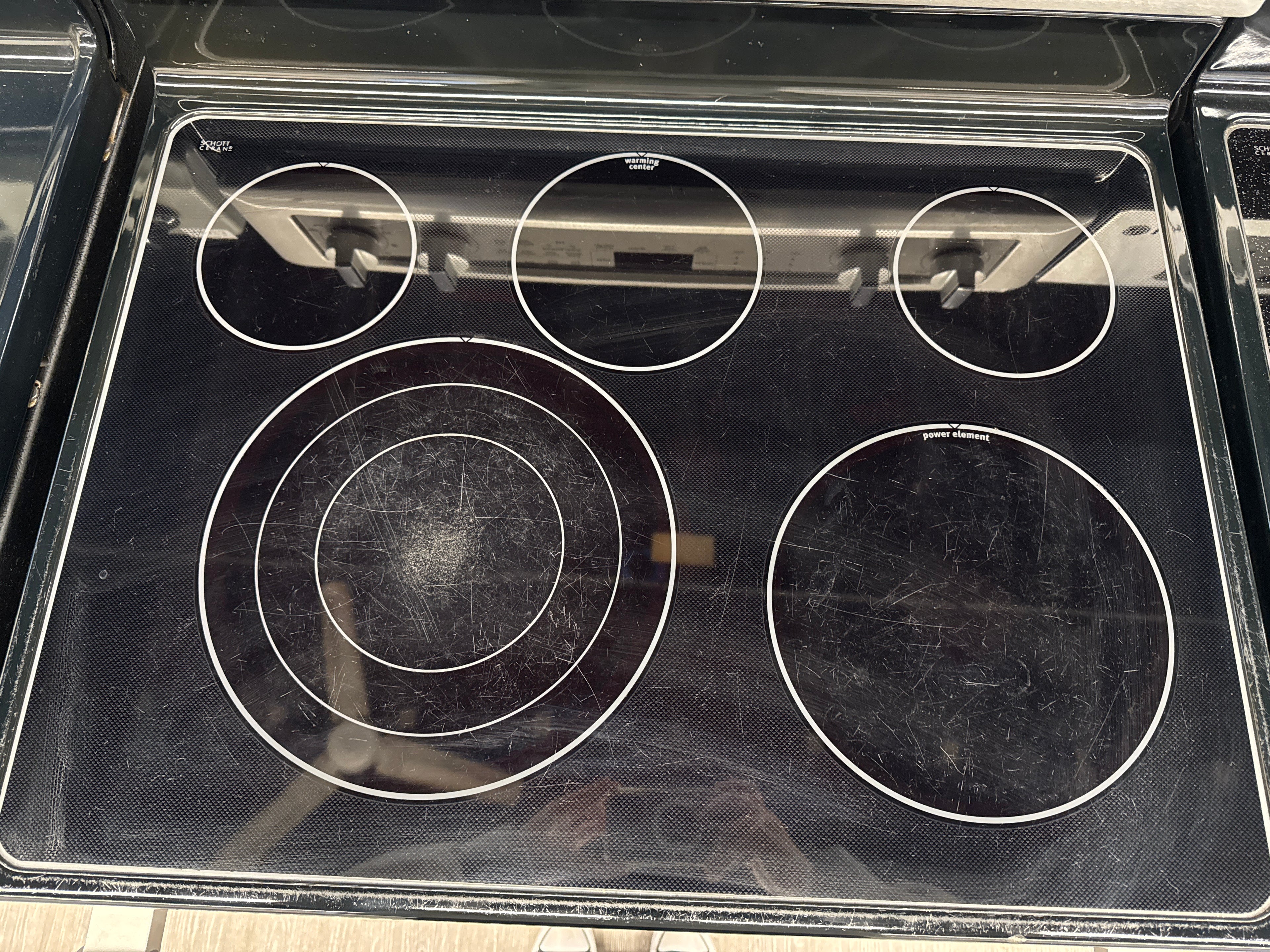 Maytag 30” Freestanding Glass Top Range - YMER8850DS0