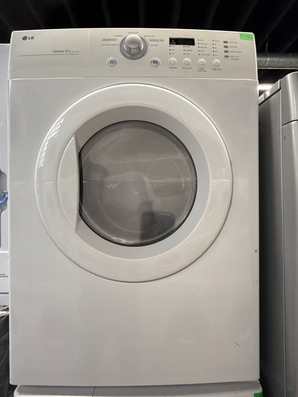 LG 27" Front Load Dryer - DLE1310W