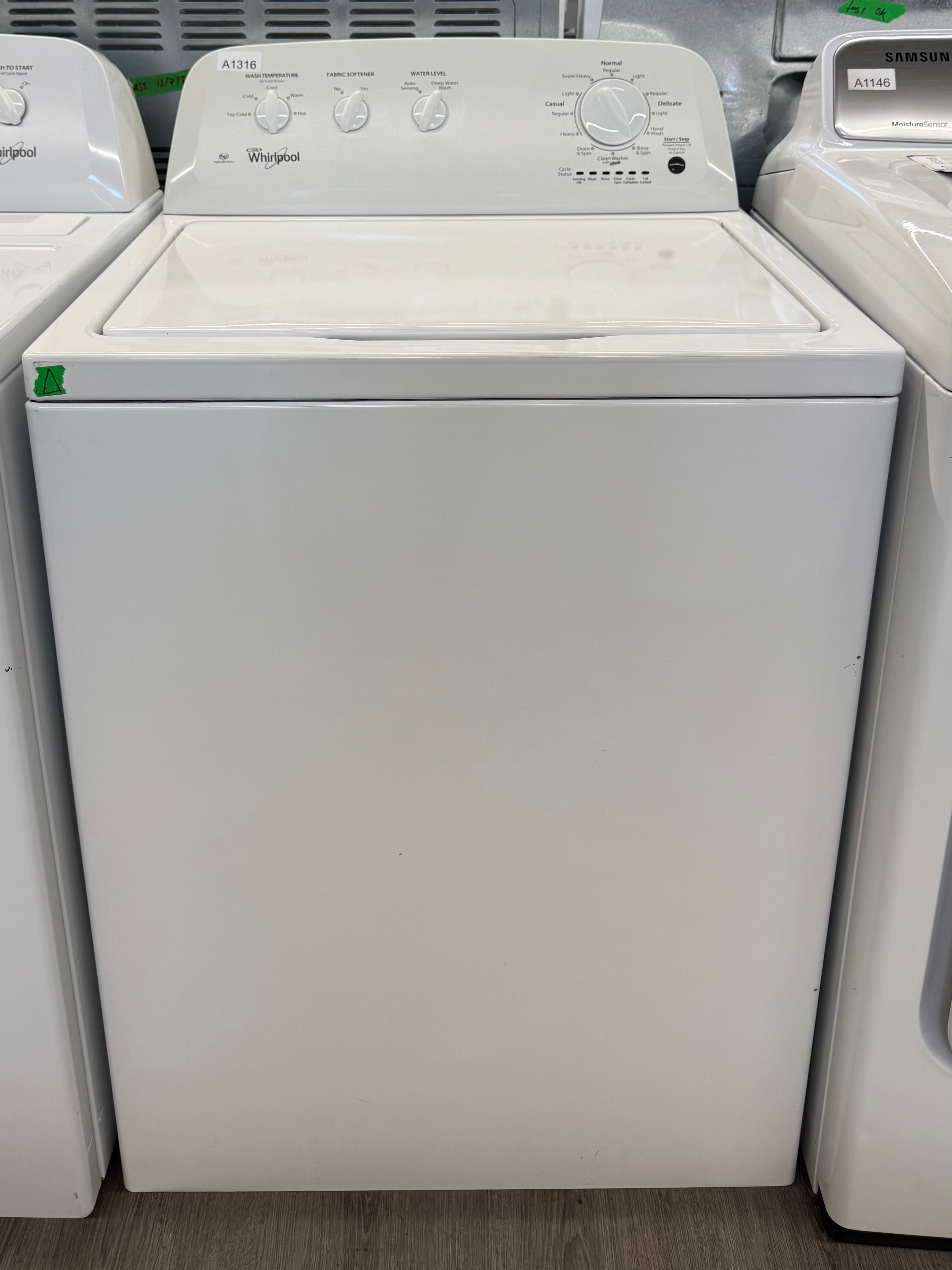 Whirlpool Laundry Set - WTW4616FW1 & YWED4616FW0