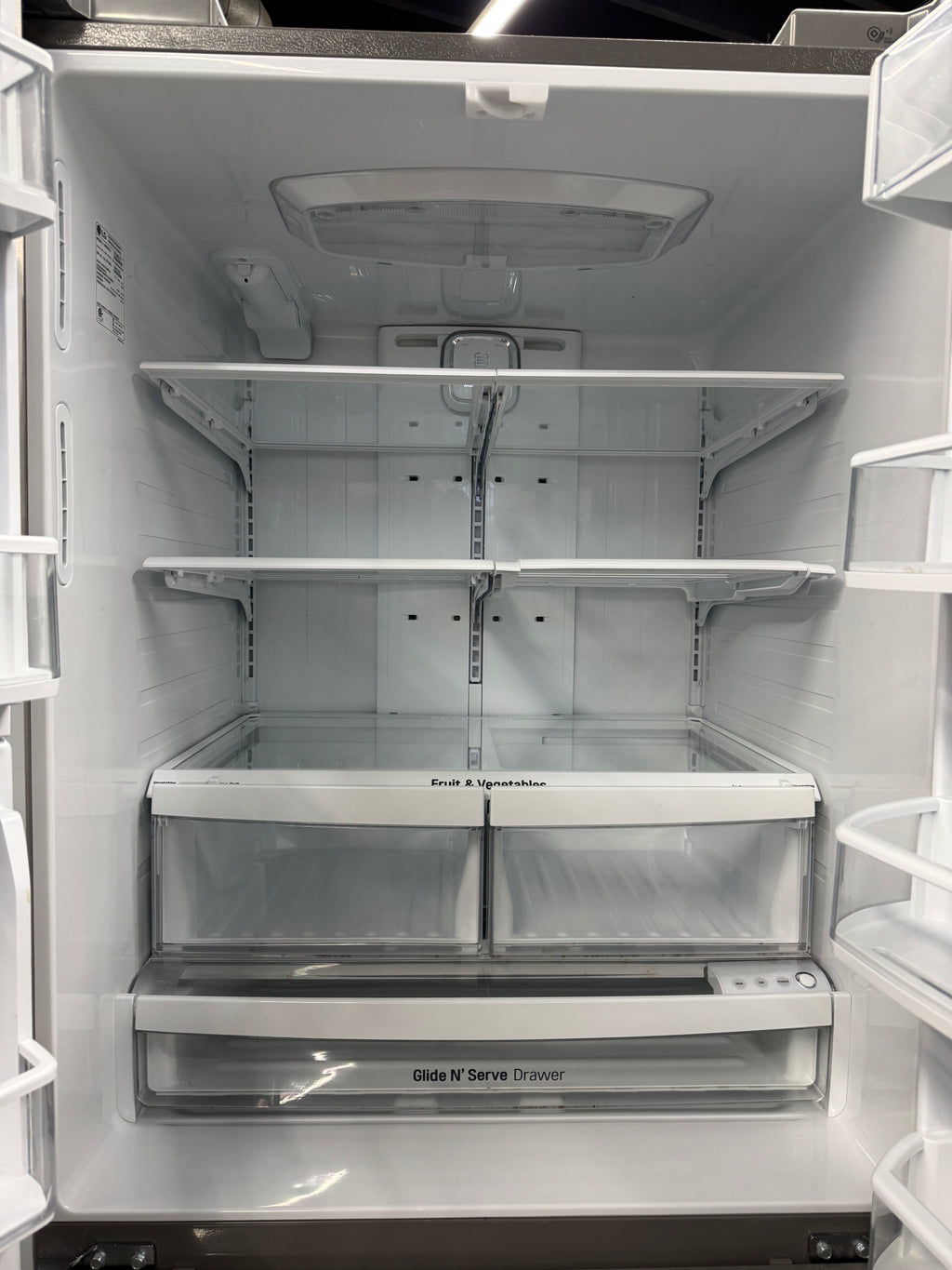 LG 33” French Door Refrigerator with Water & Ice Dispenser - LFXS24623S