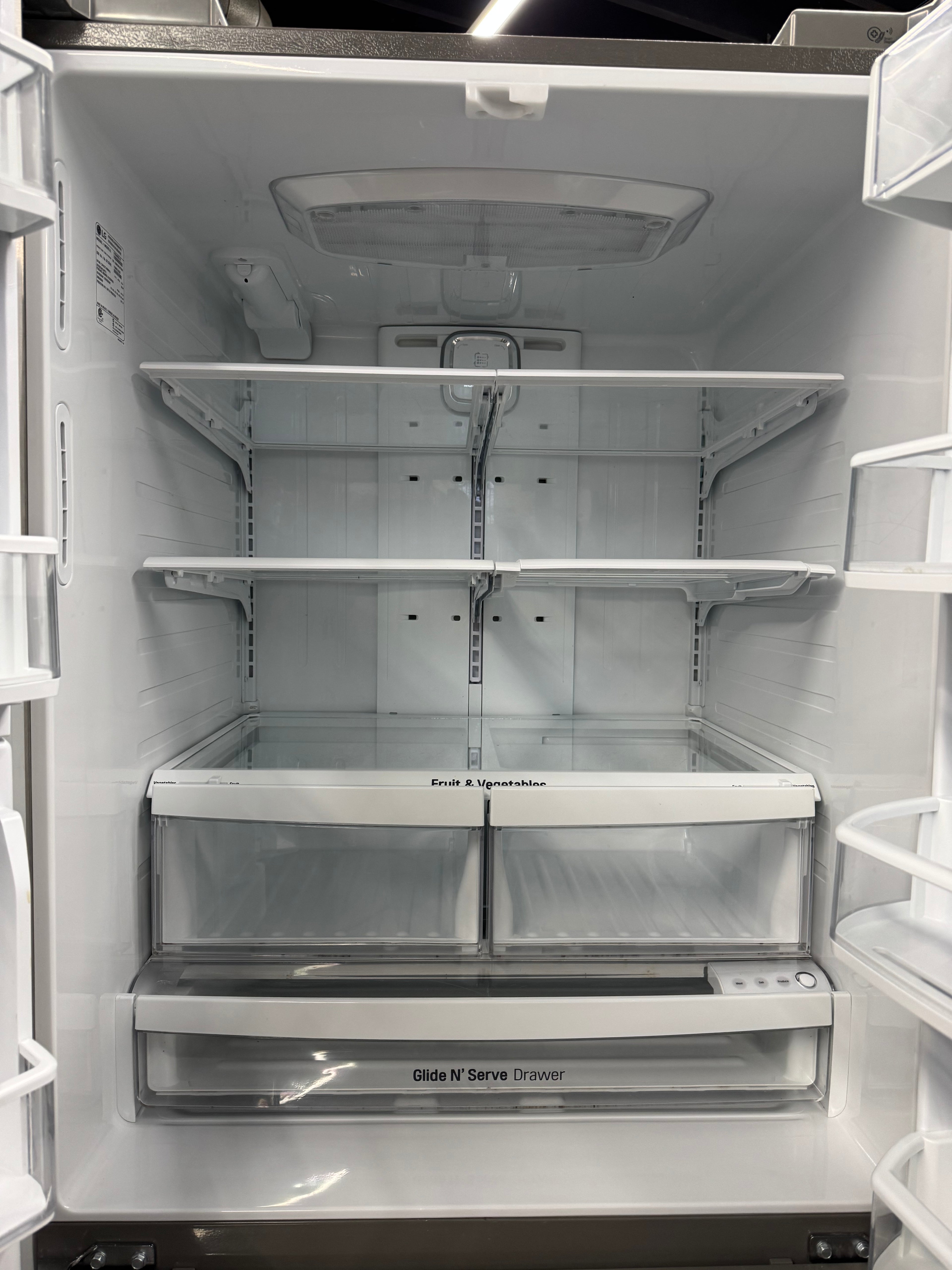 LG 33” French Door Refrigerator with Water & Ice Dispenser - LFXS24623S