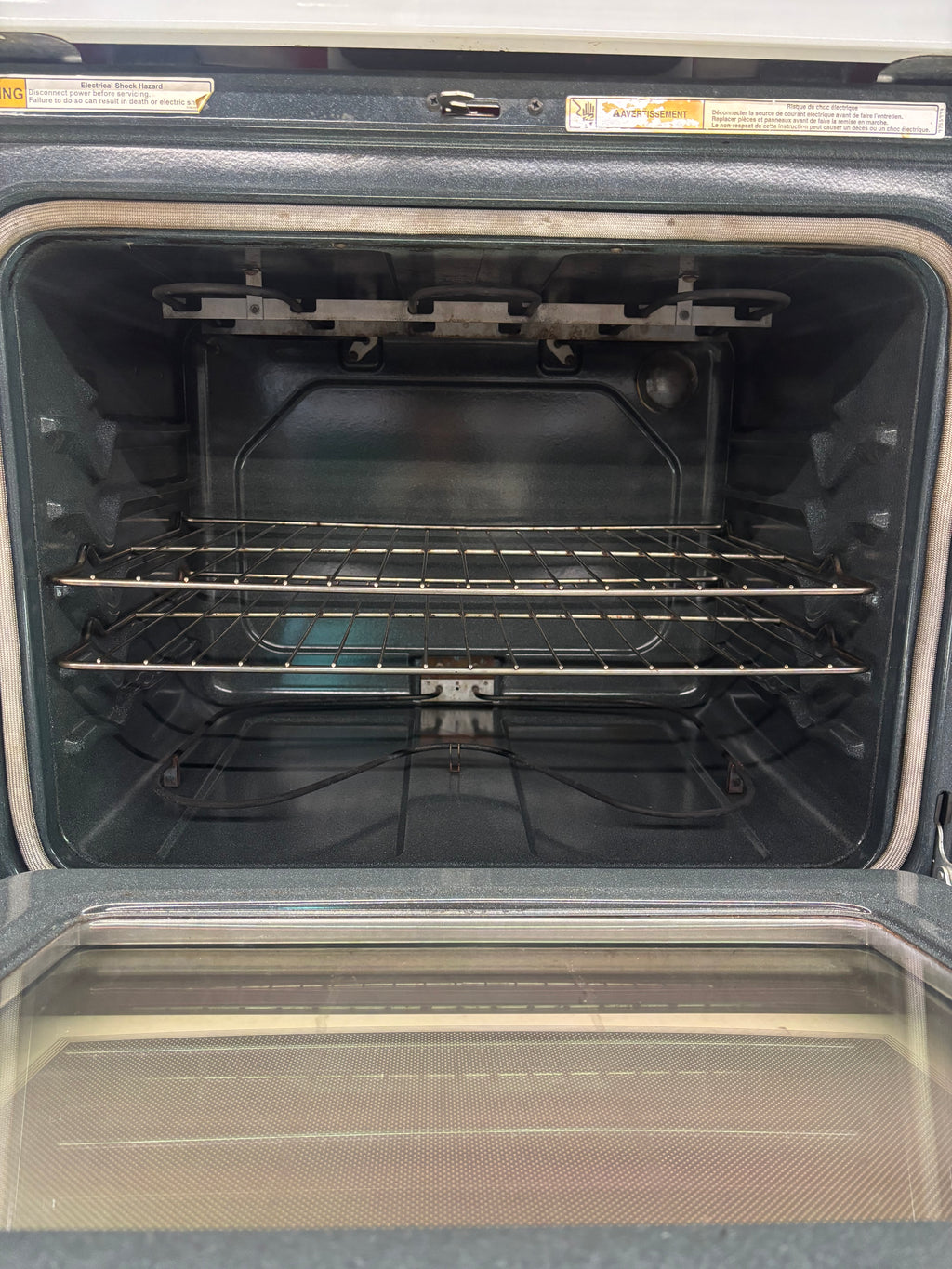 Whirlpool 30” Freestanding Glass Top Range - WERP4110PQ