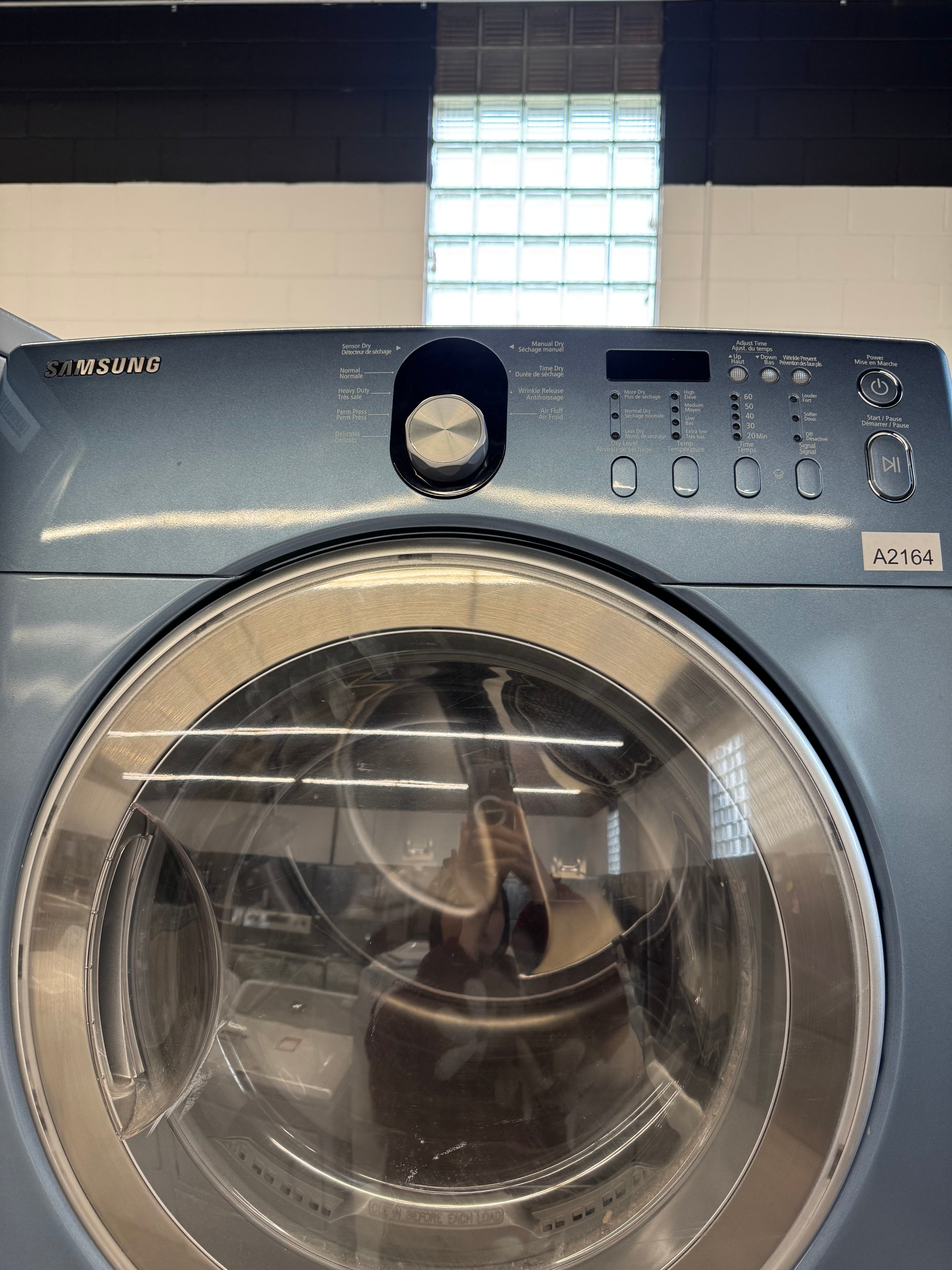 Samsung 27" Front Load Dryer - DV218AEB/XAC