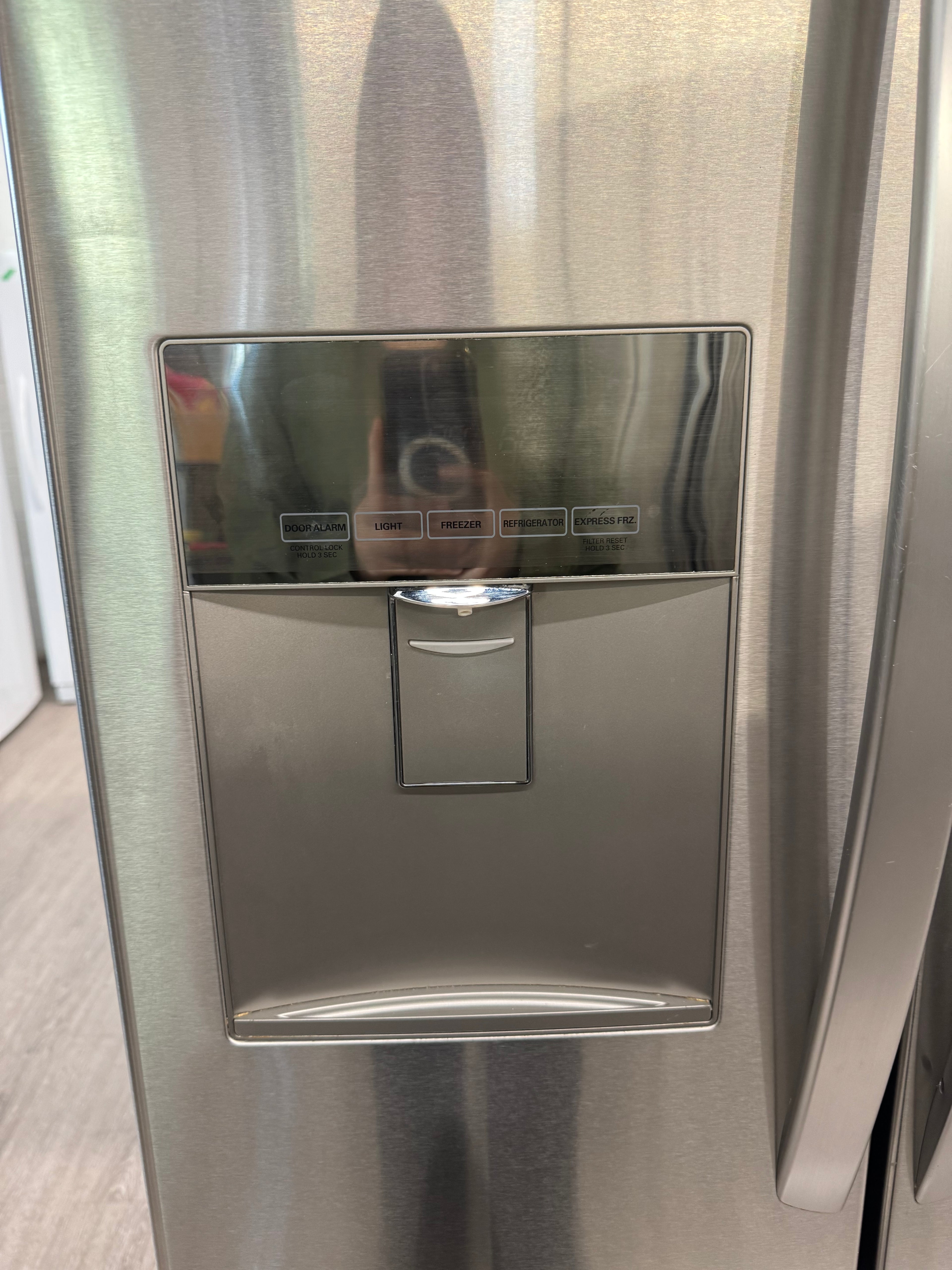 LG 30” Counter Depth French Door Refrigerator with Water Dispenser - LFD20786ST