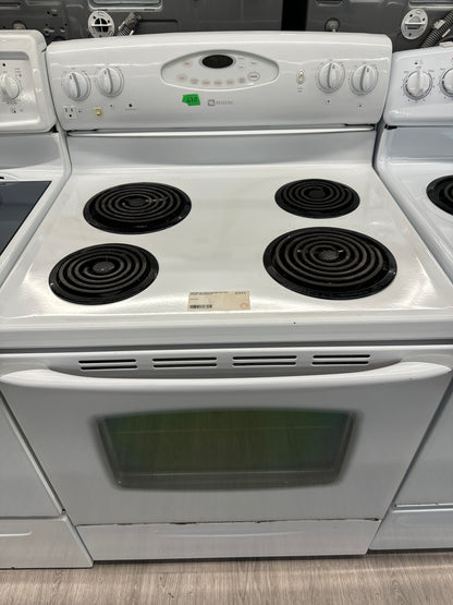 Maytag 30" Freestanding Coil Top Range - MER5555RCW