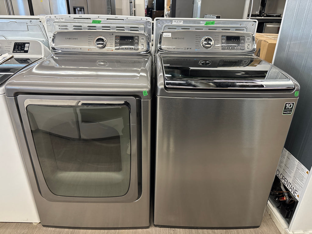 Samsung 27” Top Load Washer & Dryer Set