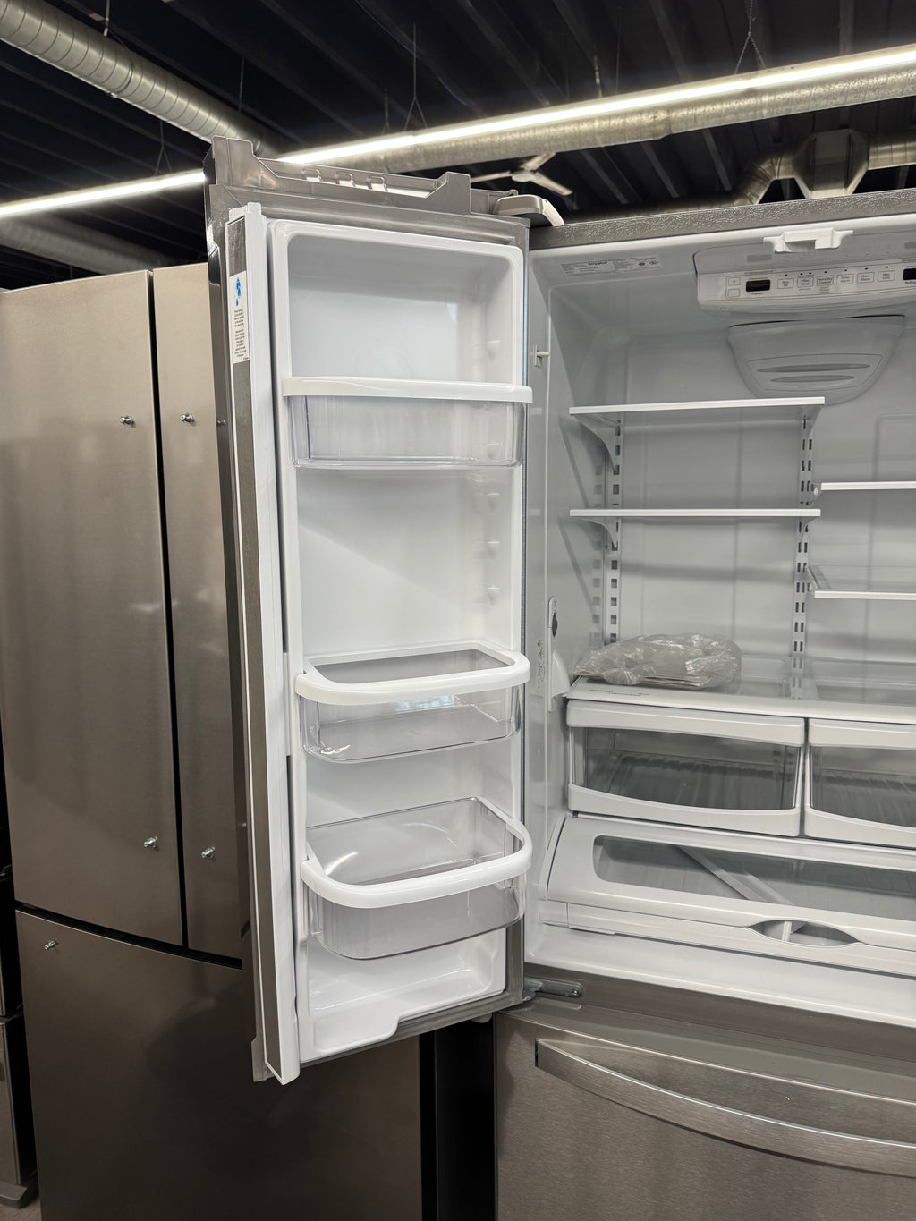OPEN BOX - Whirlpool 33” French Door Refrigerator - WRFF5333PZ03