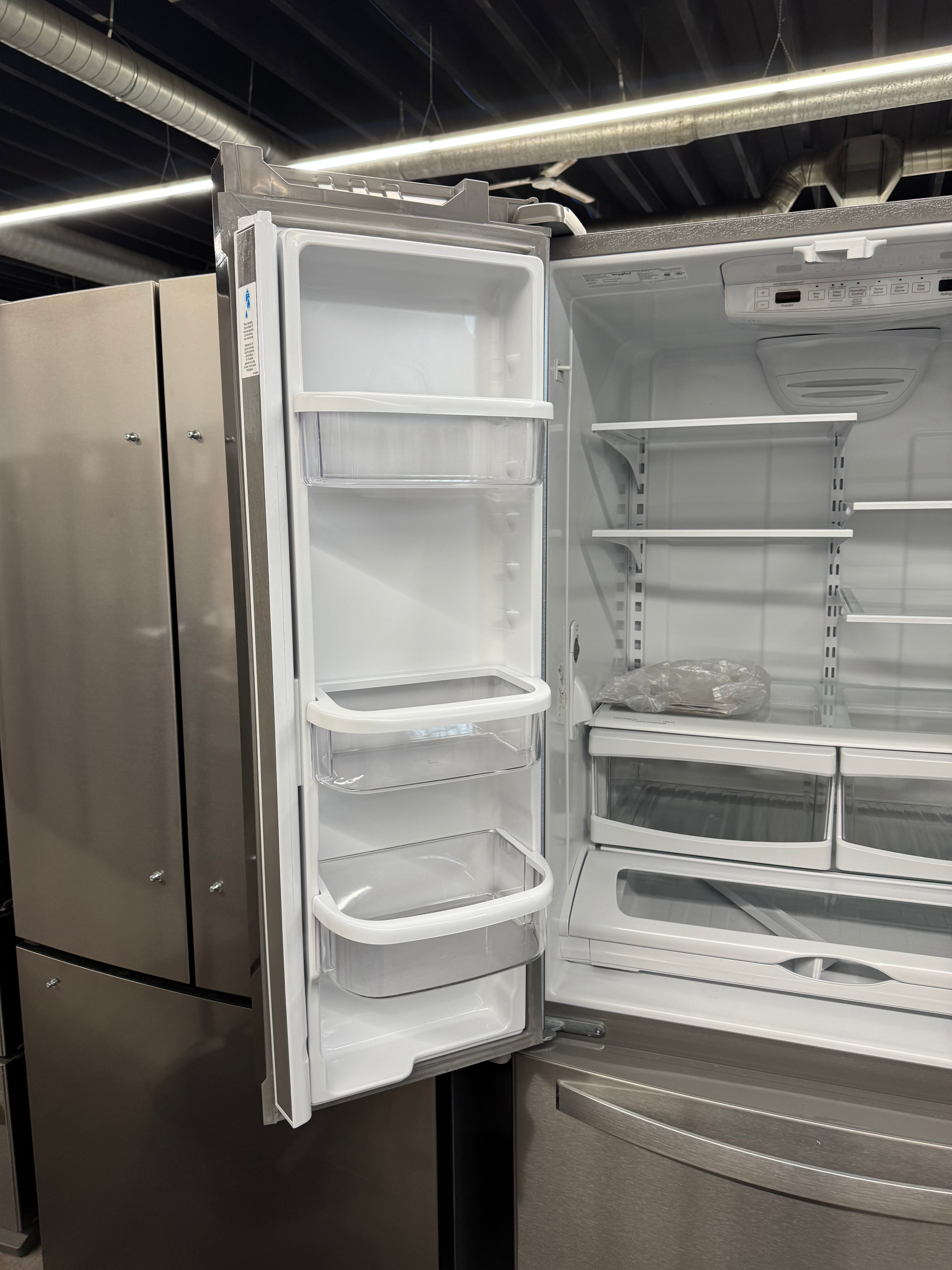 OPEN BOX - Whirlpool 33” French Door Refrigerator - WRFF5333PZ03
