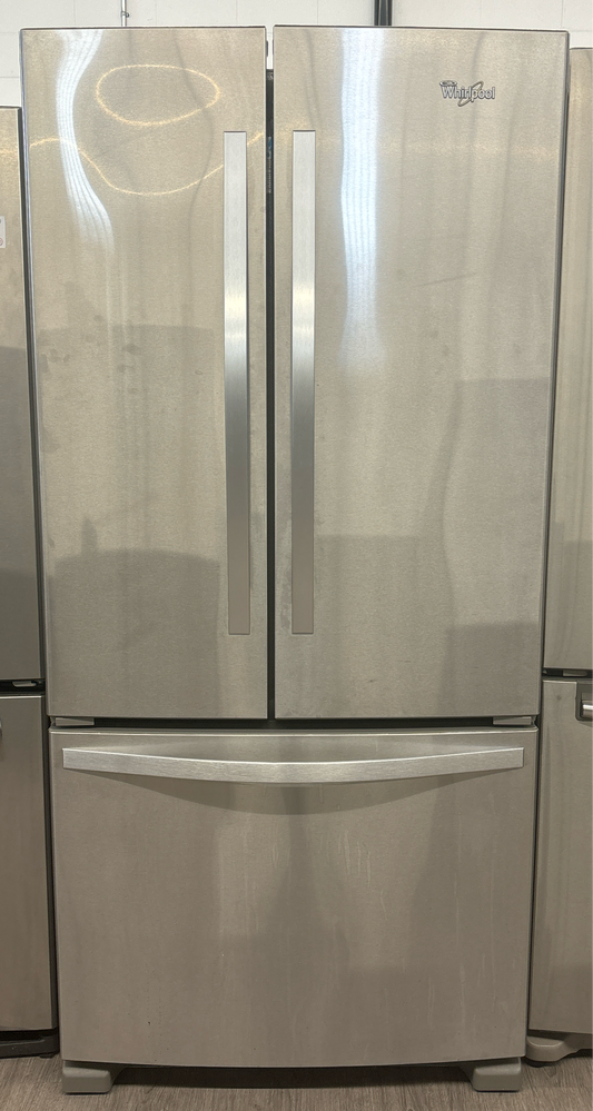 Whirlpool 33” French Door Refrigerator - WRF532SNBM01