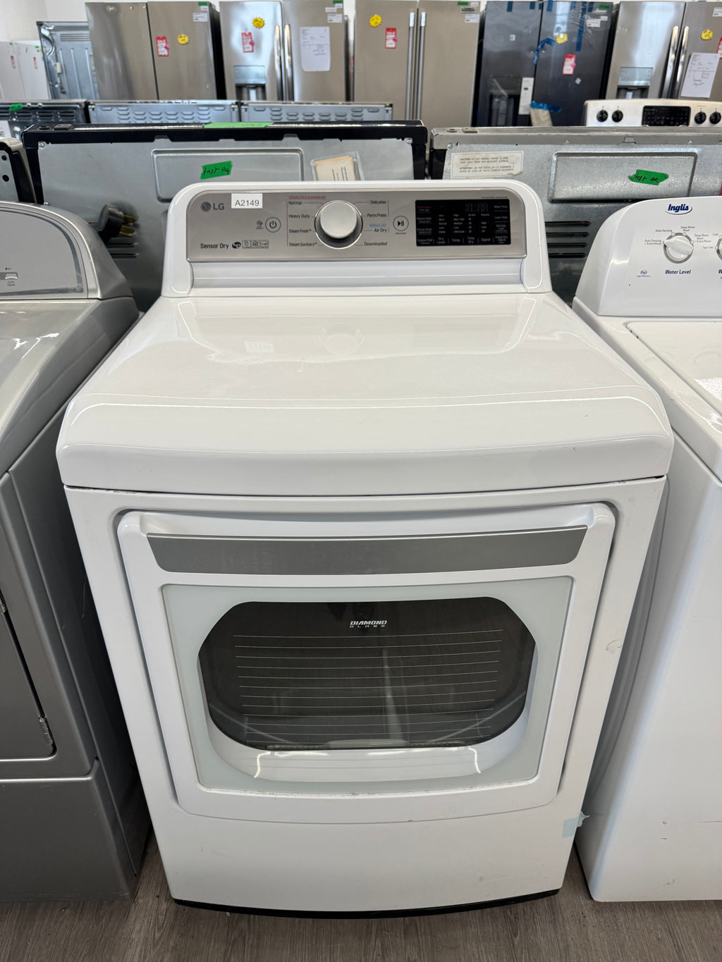 LG 27” Front Load Dryer - DLEX7250W