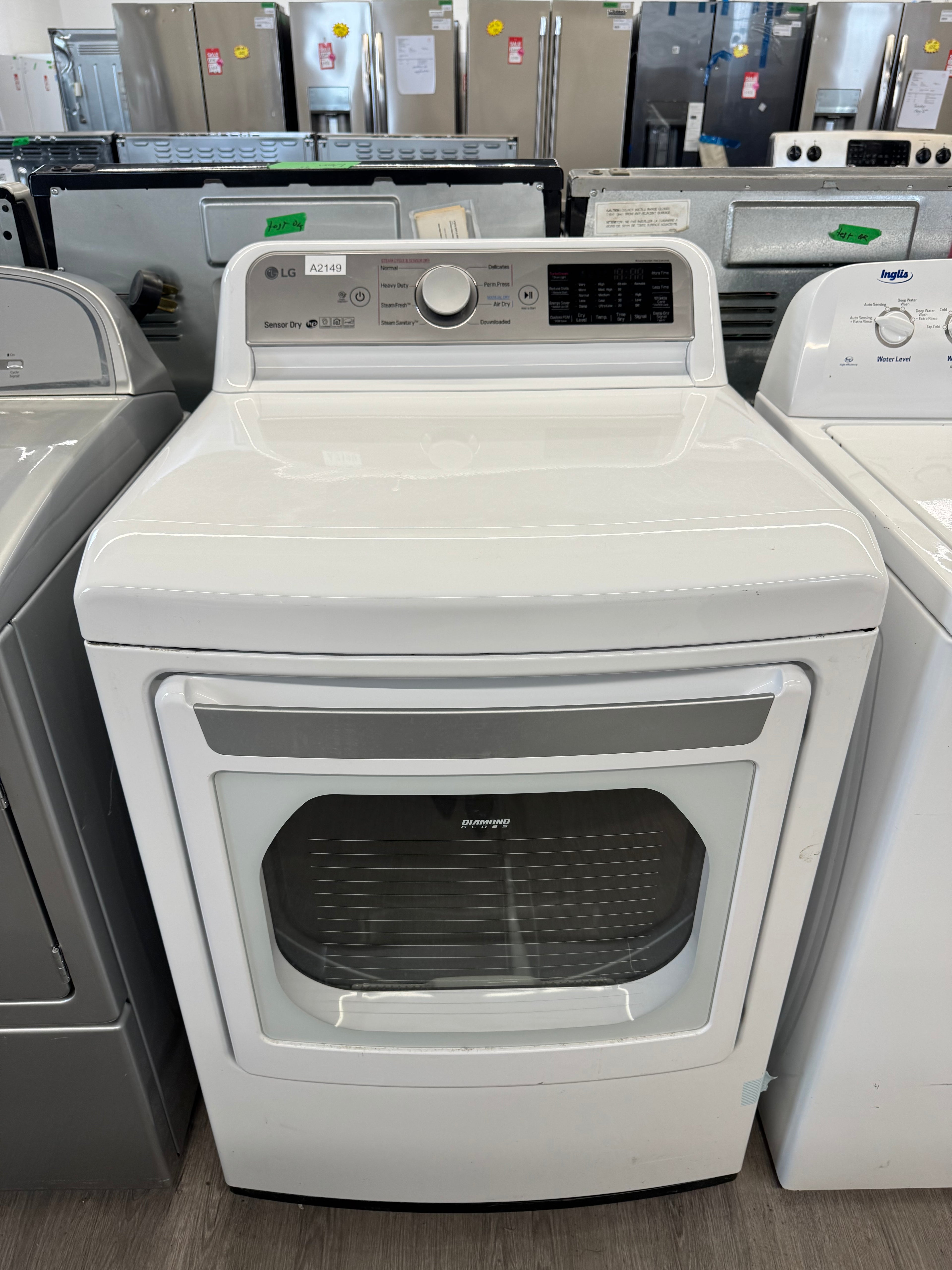 LG 27” Front Load Dryer - DLEX7250W