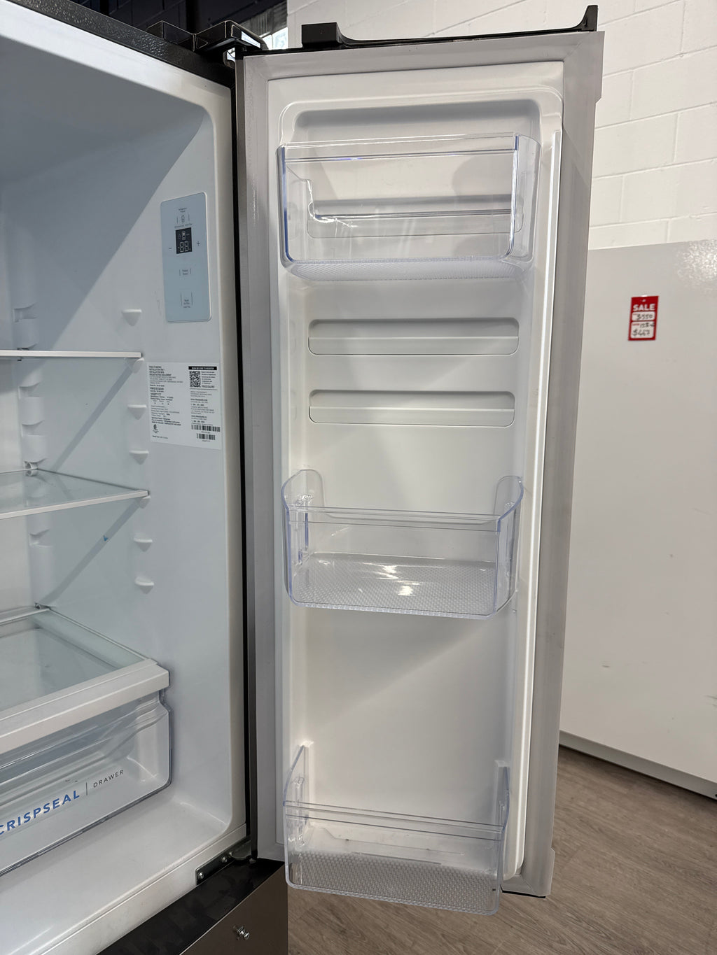 OPEN BOX - Frigidaire 32” Counter Depth French Door Refrigerator - FRFG1813AV00