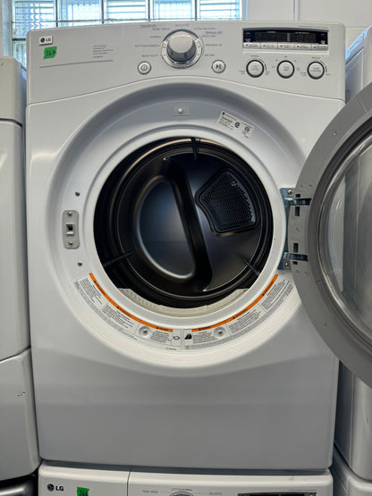 LG 27” FRONT LOAD WASHER/DRYER SET L2 - DLE2301W