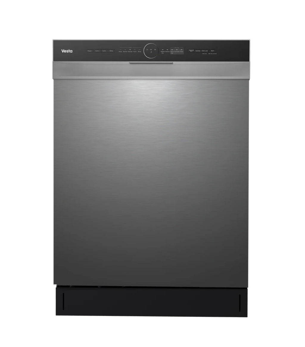 NEW - Vesta Melbourne 24" Tall Tub Hybrid Built-In Dishwasher (VDW-MELBOURNE-24SS)