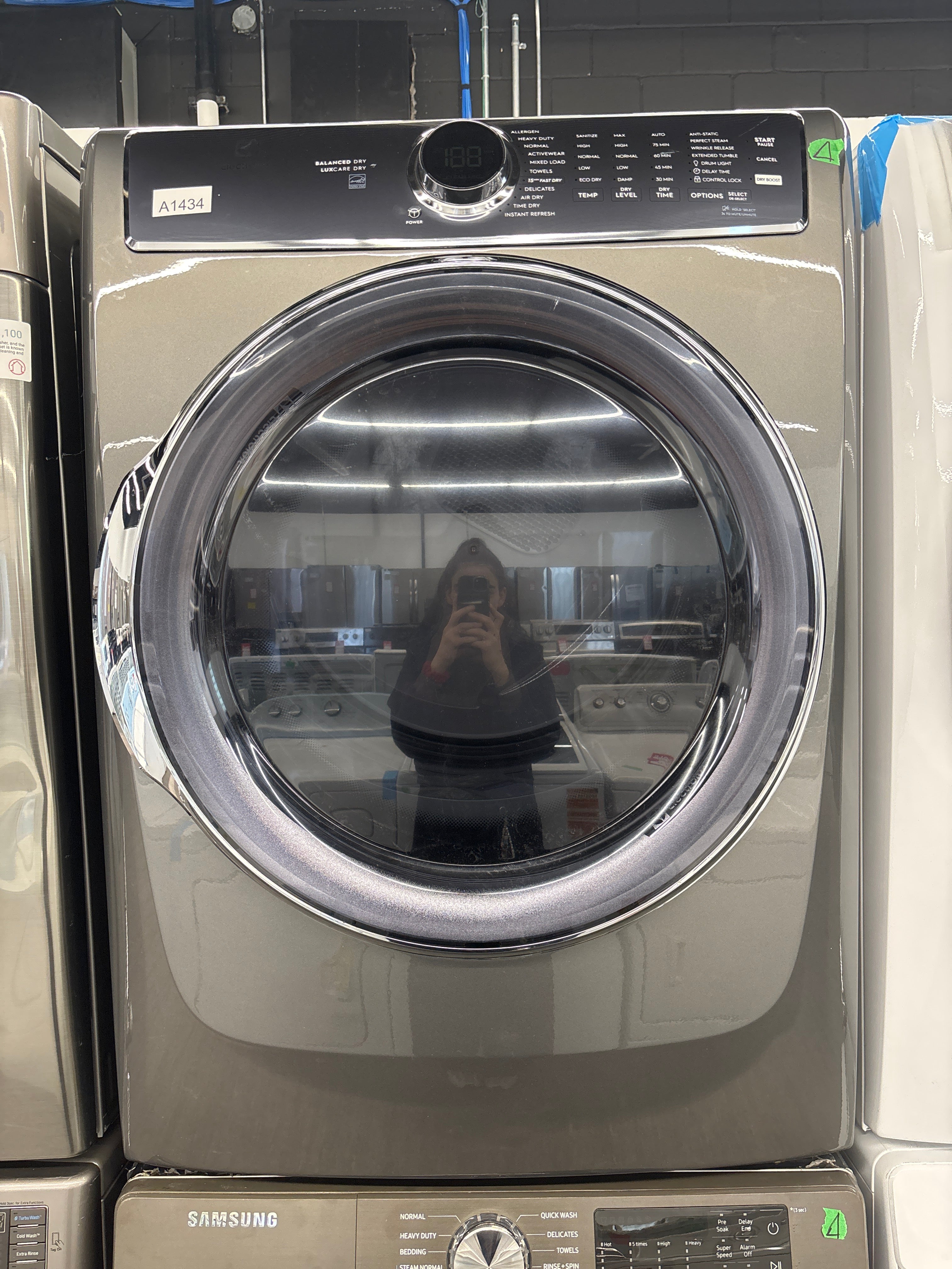 OPEN BOX - Electrolux 27” Front Load Electric Dryer - ELFE763CAT1