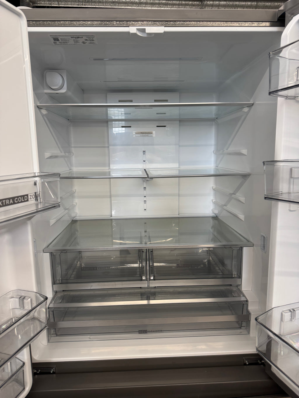 OPEN BOX - Whirlpool 36” French Door Refrigerator - WRFF3536SZ/00