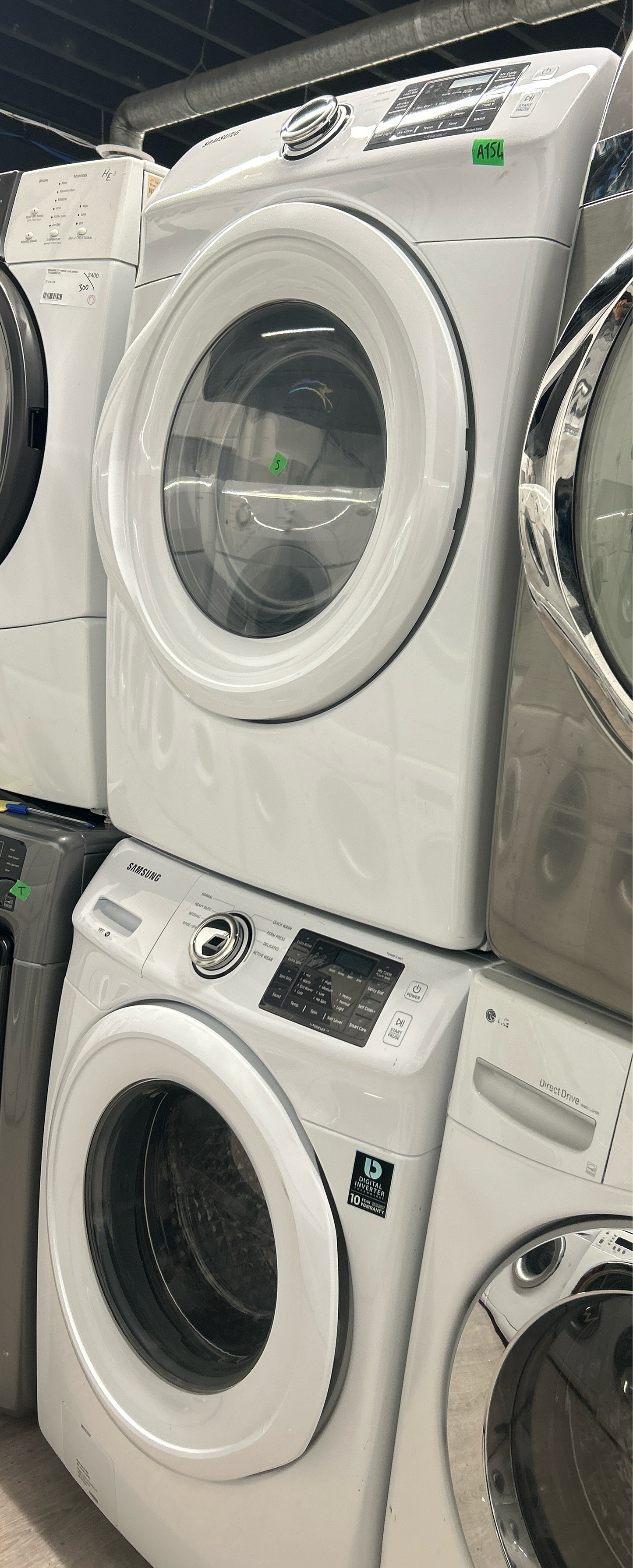 Samsung 27 Inch  Front Load Washer and Dryer Set