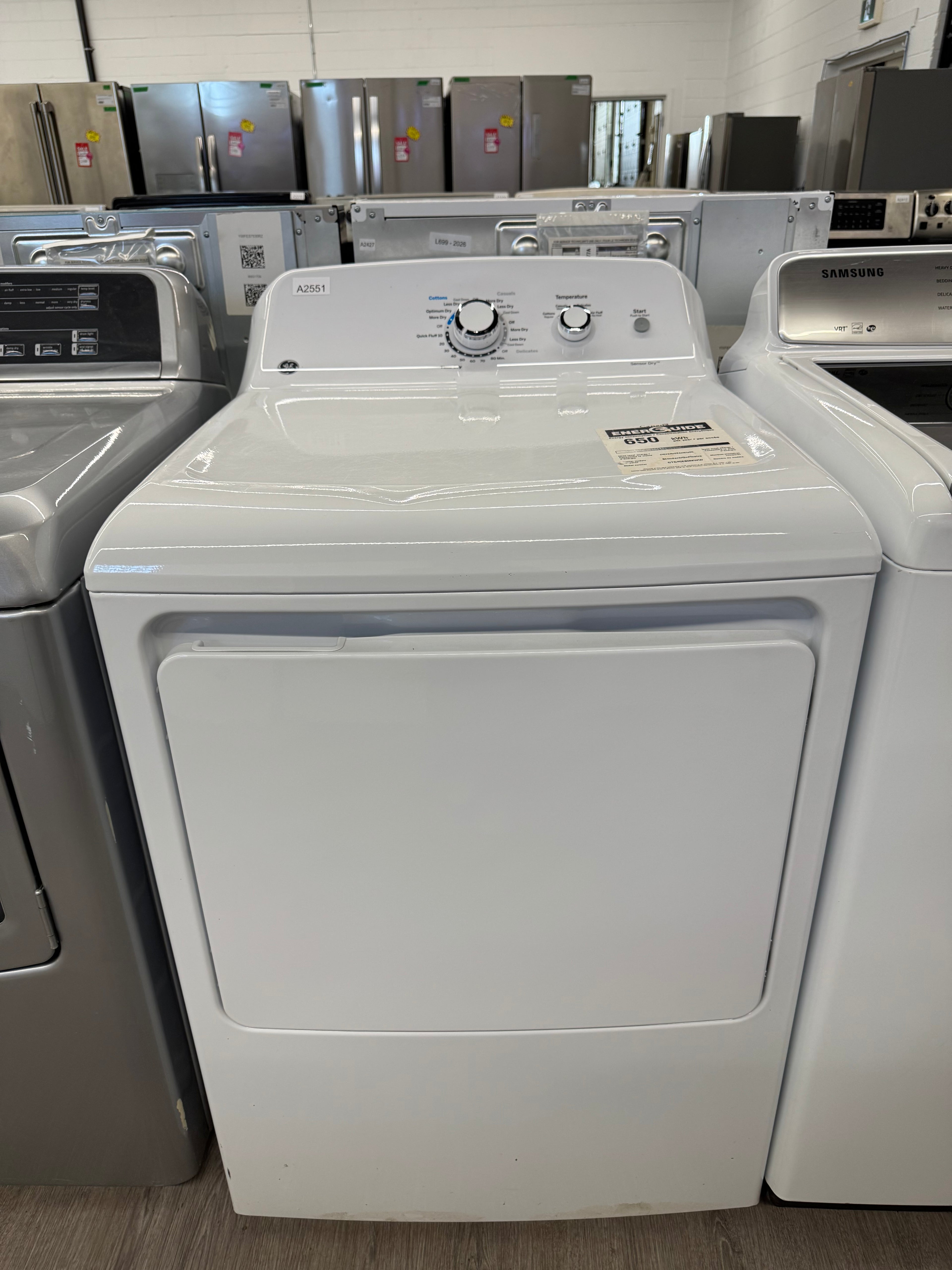 GE 27” Front Load Dryer - GTD40EBMK0WW
