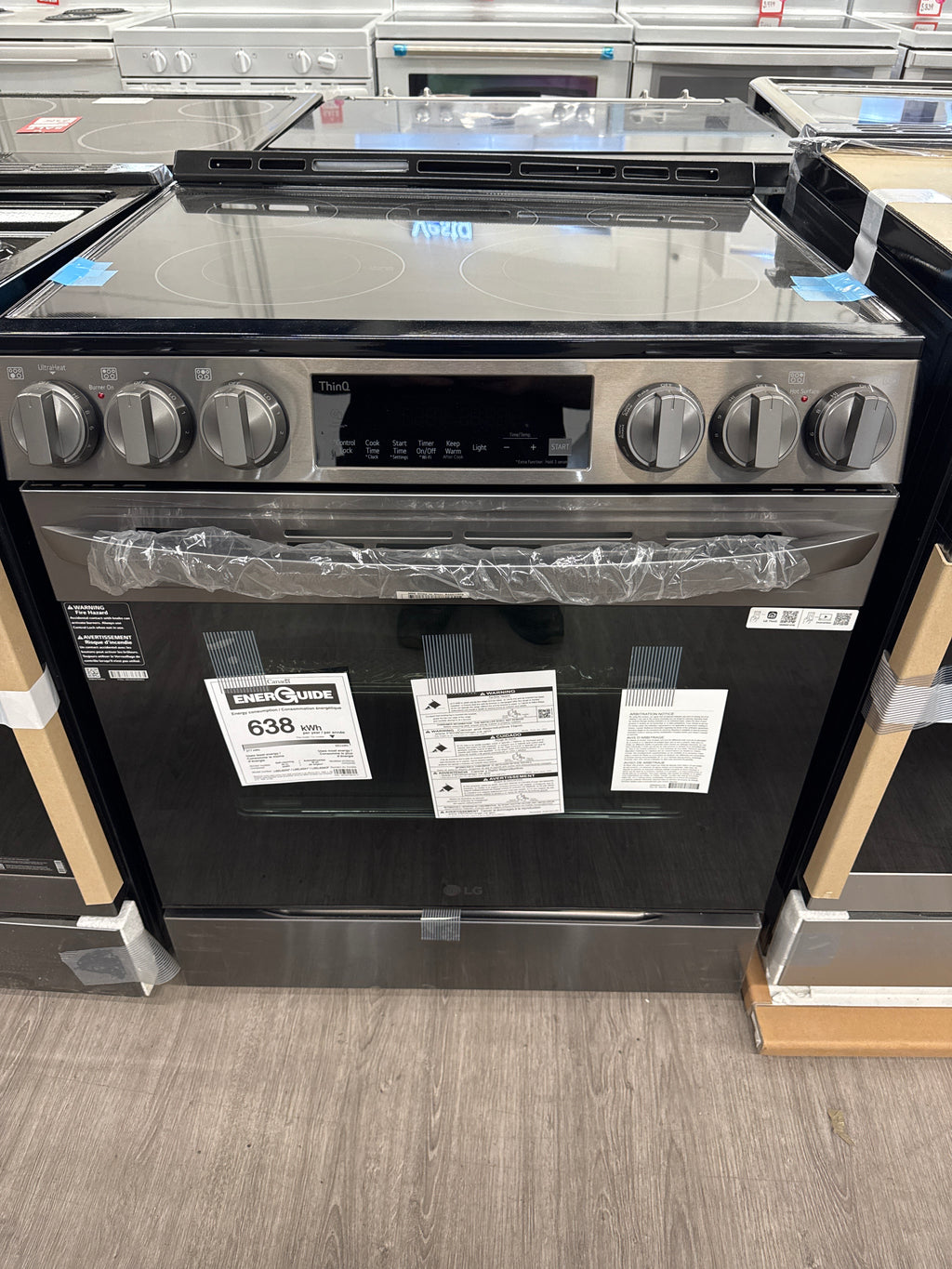 OPEN BOX Electric Stove LG LSEL6333D
