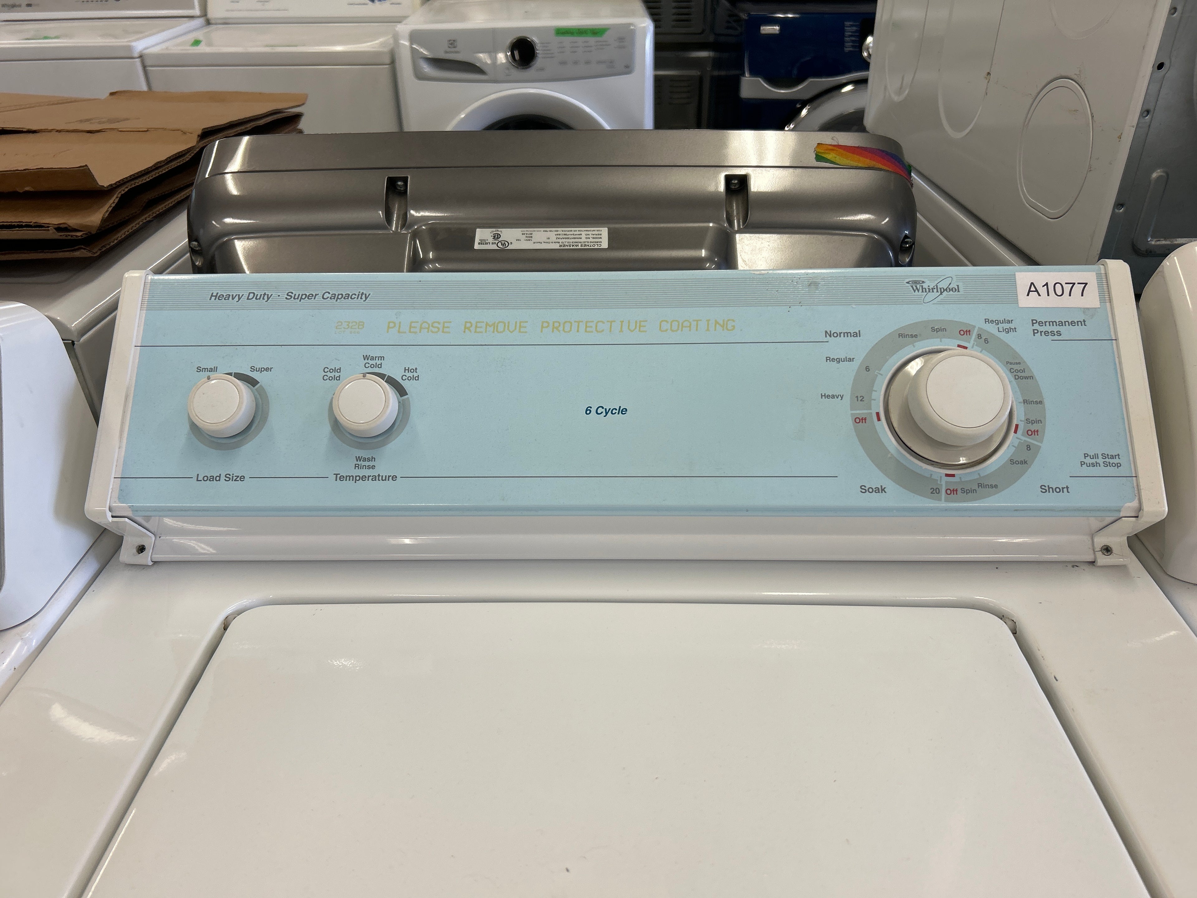 Whirlpool 27" Top Load Washer- LSR6132HQ1