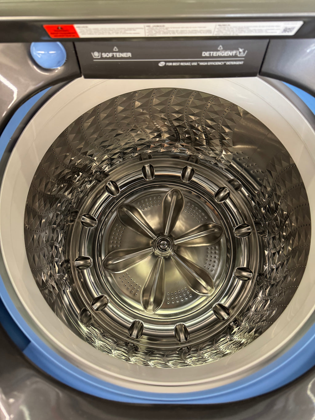 Samsung 27” Top Load Washer & Dryer Set (WA50F9A8DSP/A2 & DV50F9A8EVP/AR)