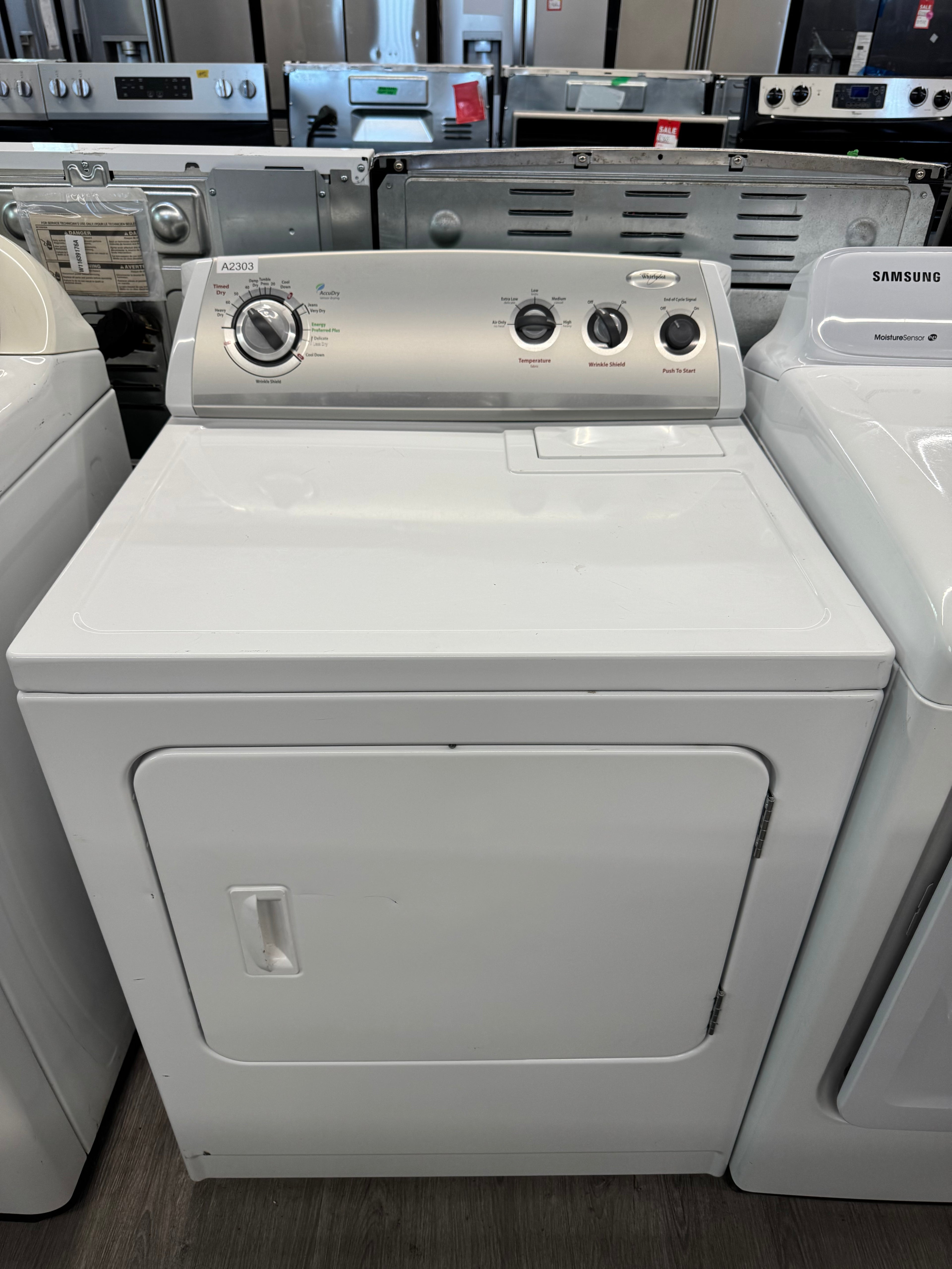 Whirlpool 27” Front Load Dryer - YWED5300VW0