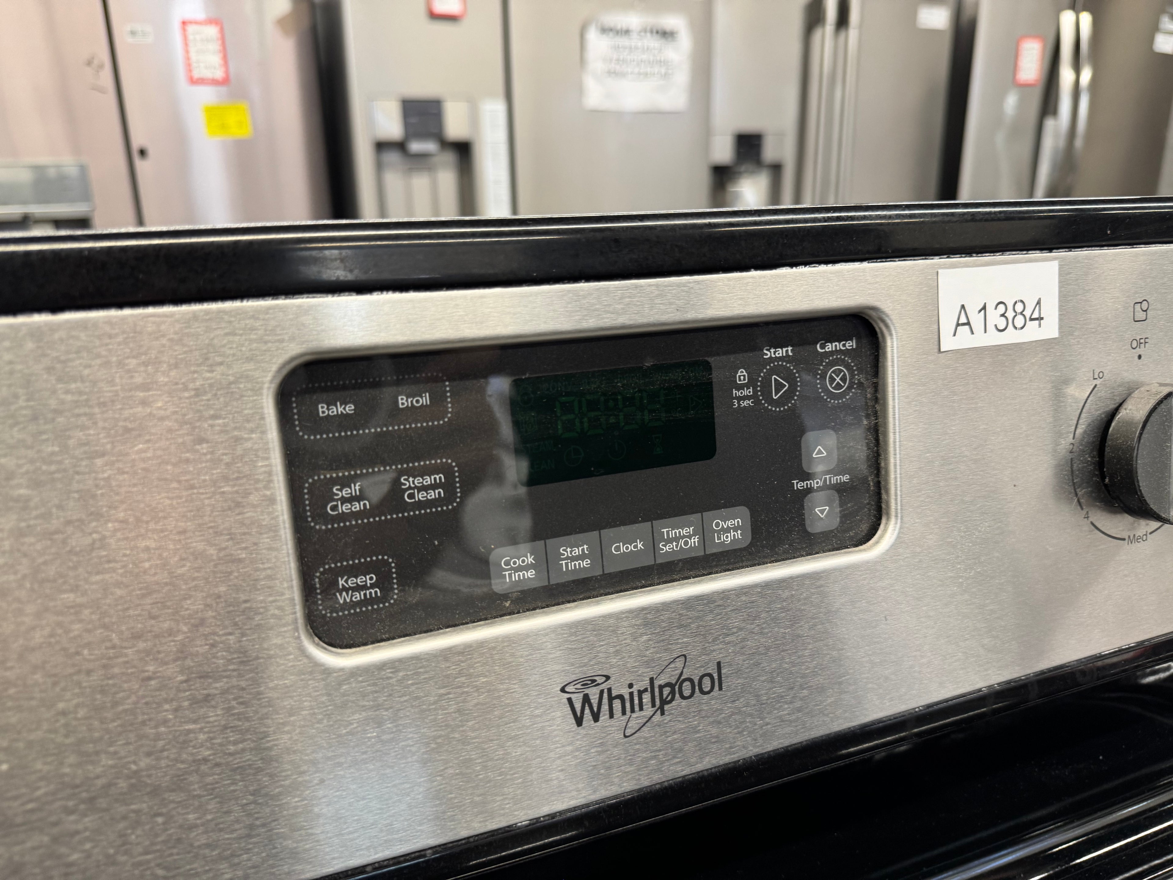 Whirlpool 30” Freestanding Glass Top Range - YWFE515S0ES1