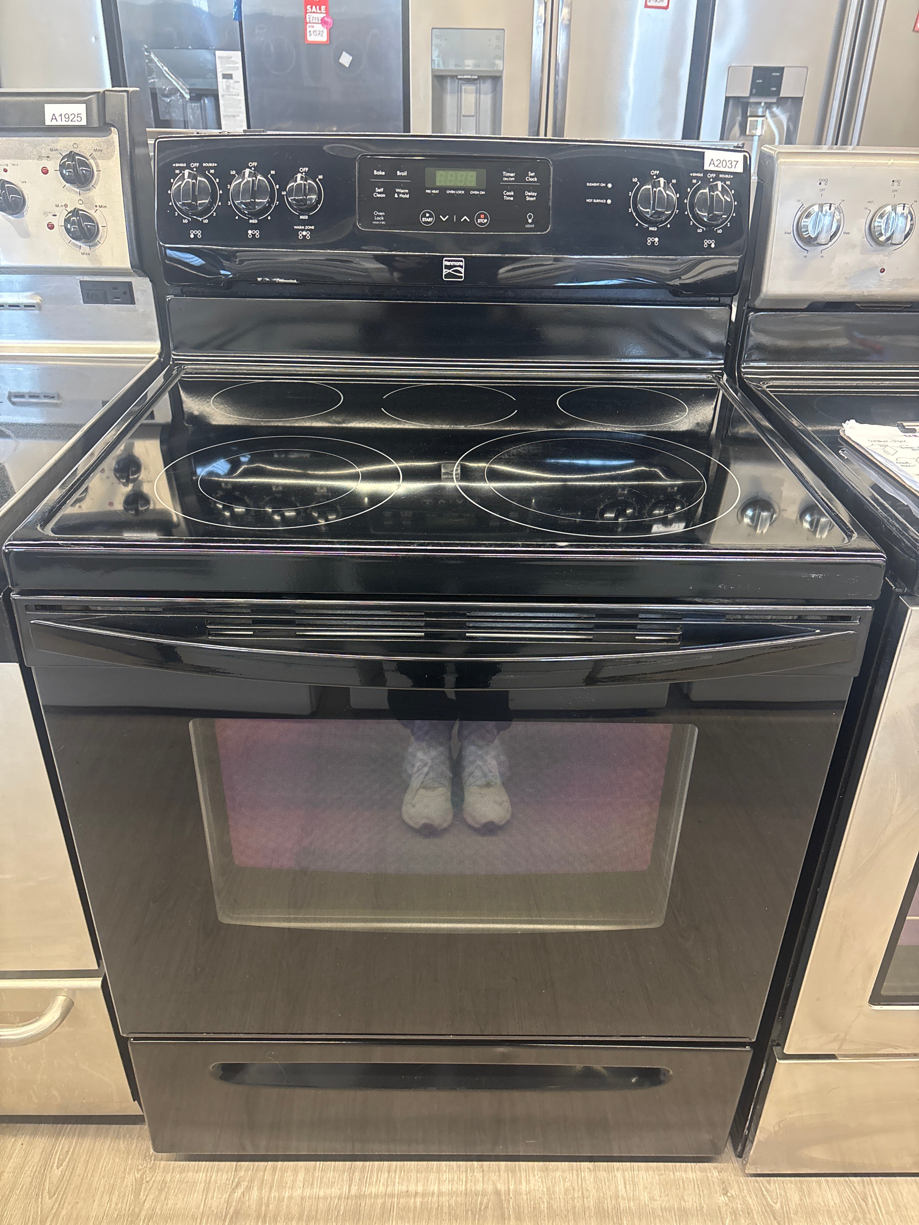 Kenmore 30” Freestanding Glass Top Range - 970C623390