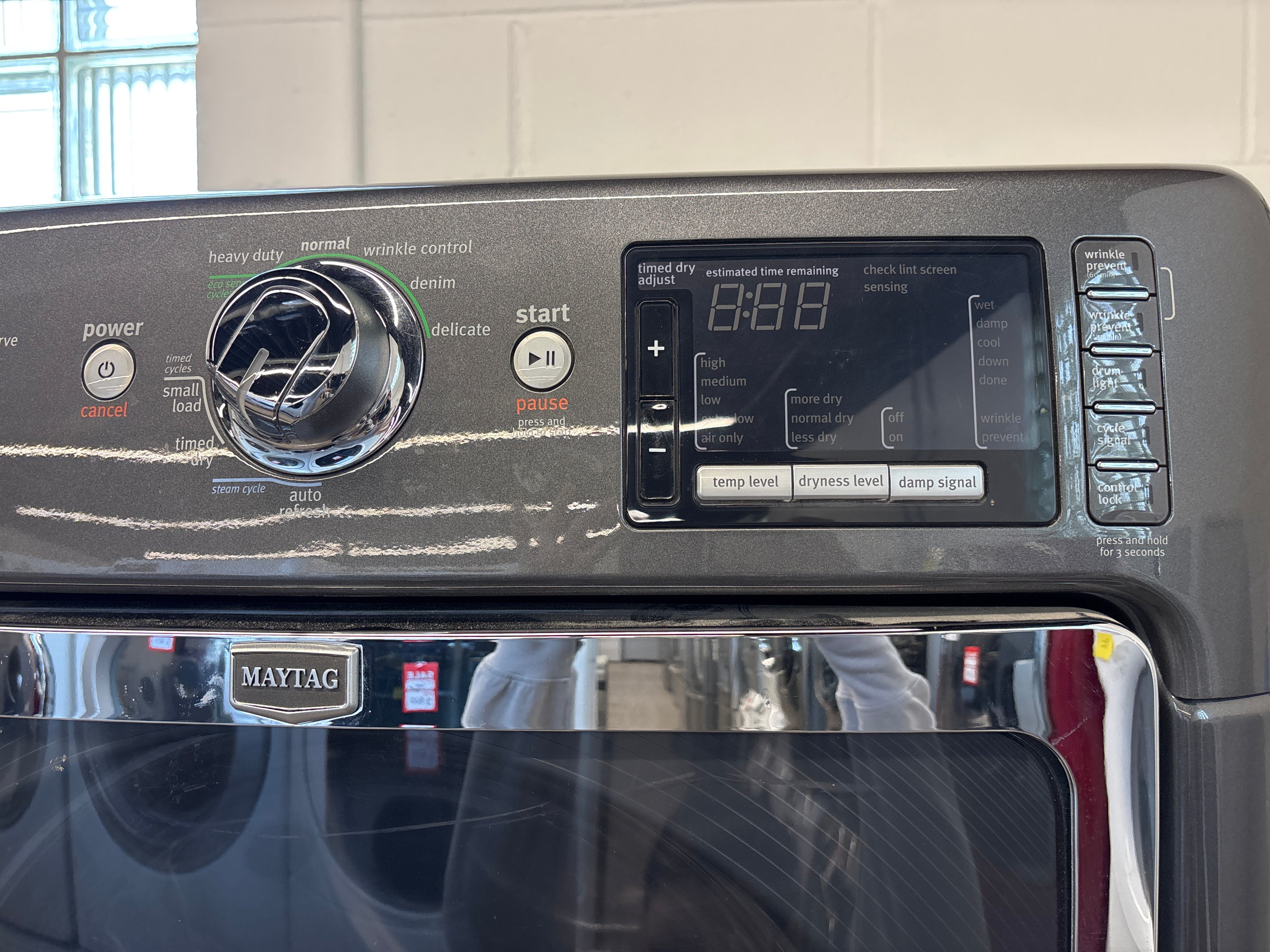 Maytag 27” Front Load Washer & Gas Dryer Set - MHW6000XG2 & YMED6000XG2