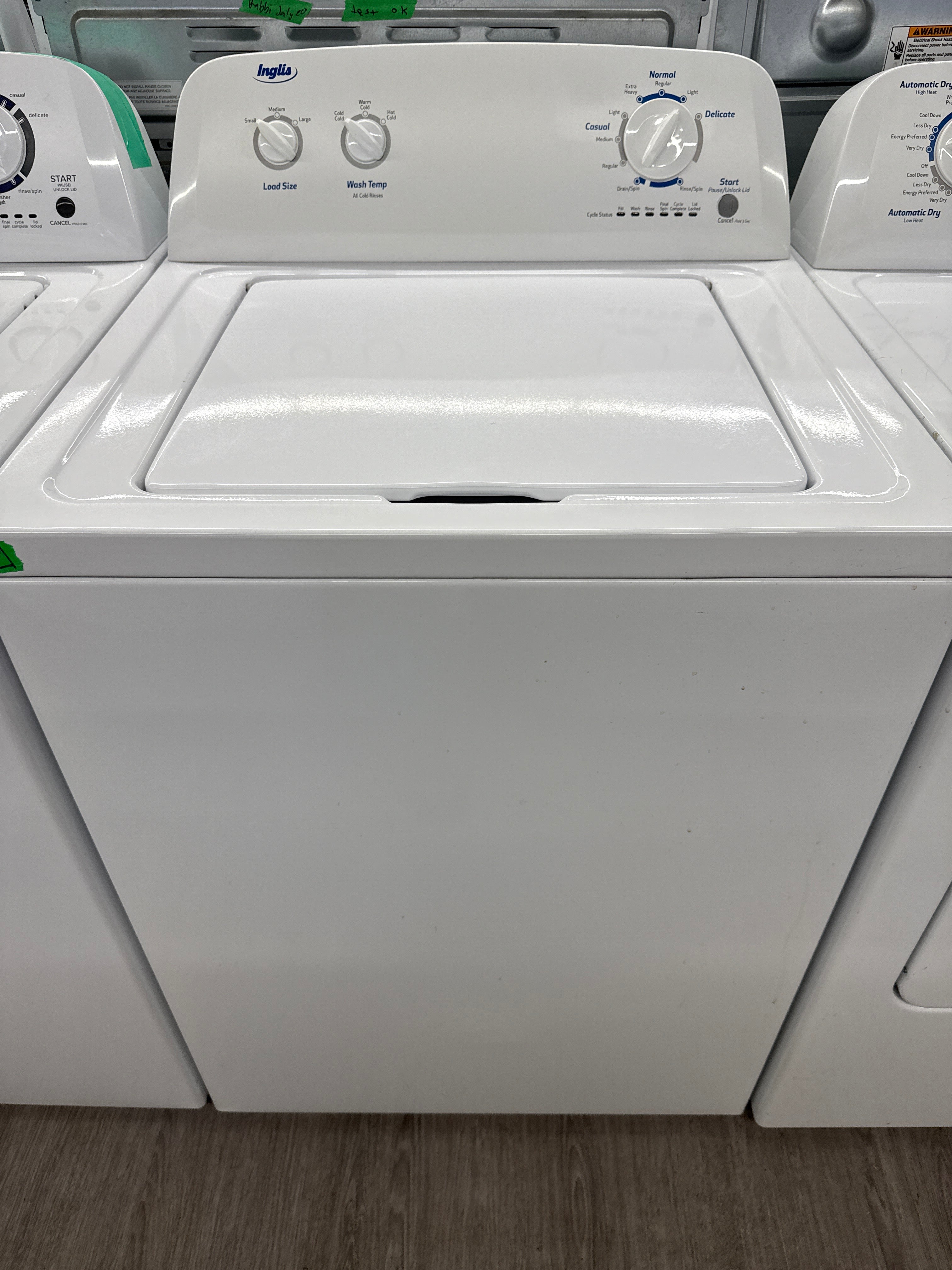Inglis Top Load Washer&Dryer Set (ITW4600YQ1 / YIED4600YQ0)