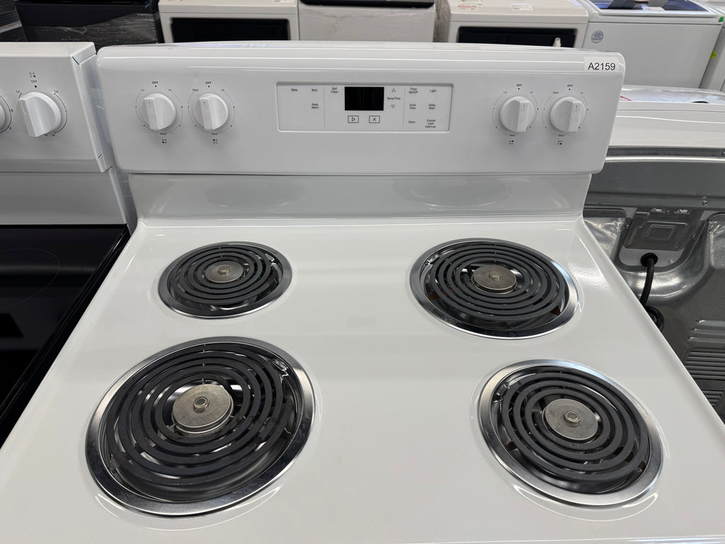 OPEN BOX - Whirlpool 30” Freestanding Coil Top Range - YWFC315S0JW4