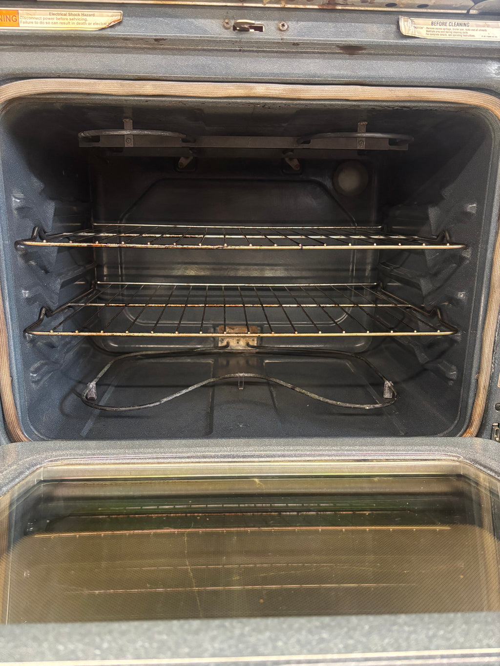 Whirlpool 30” Freestanding Glass Top Range - WERP4101SS