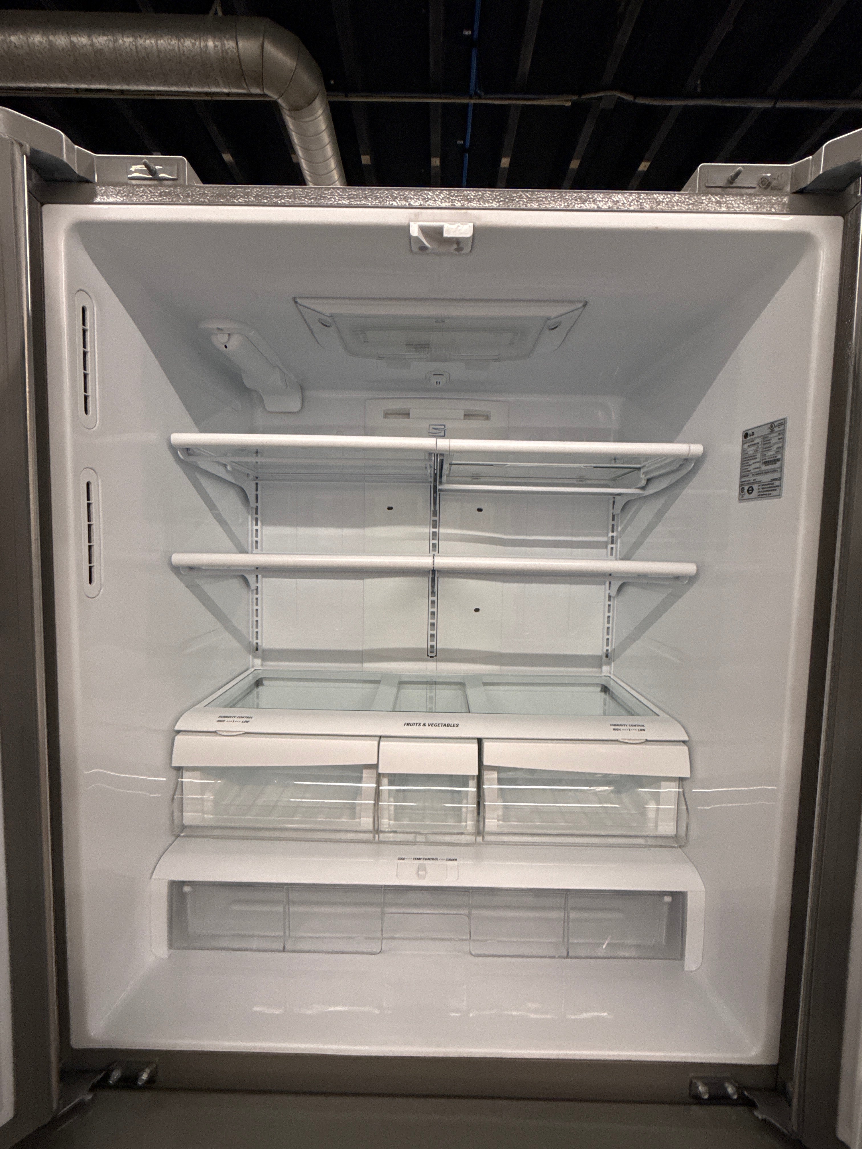 LG 36” 4 Door French Refrigerator with Water & Ice Dispenser - LMX21986ST/03