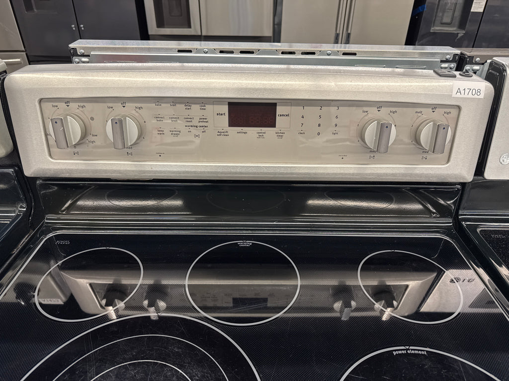 Maytag 30” Freestanding Glass Top Range - YMER8850DS0