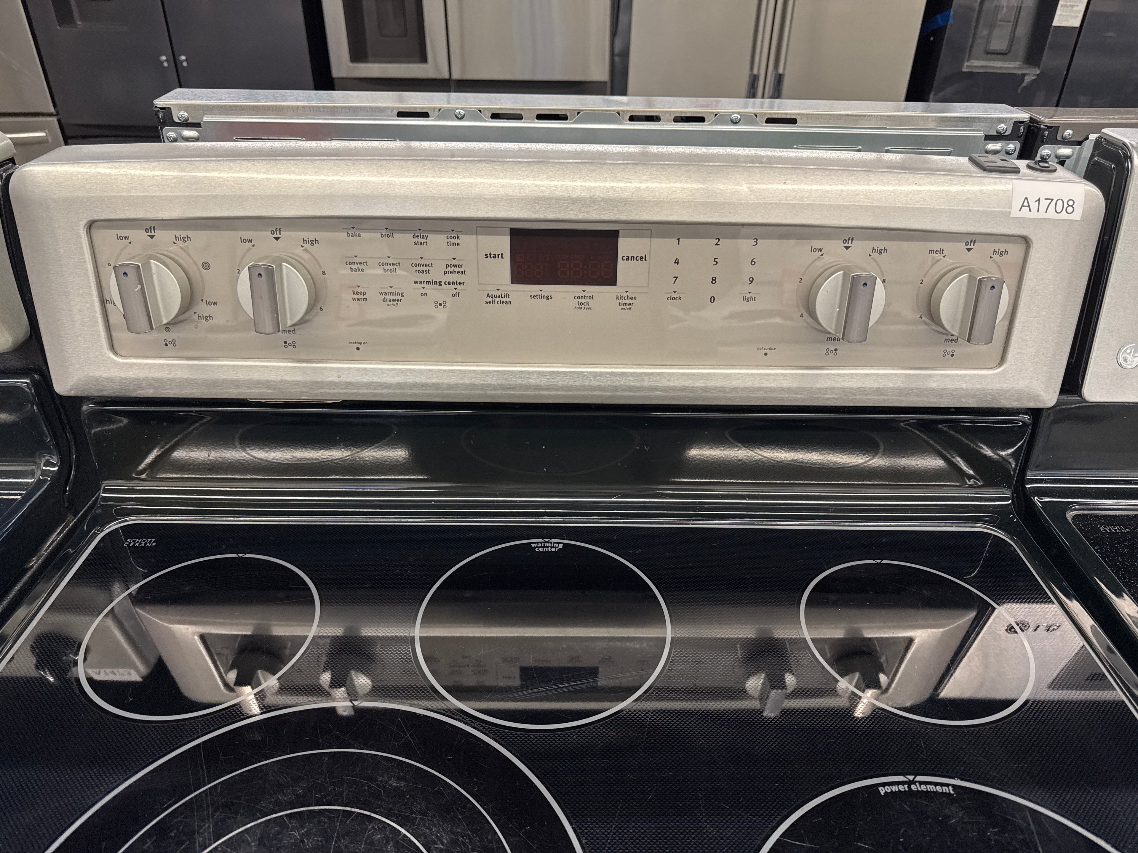 Maytag 30” Freestanding Glass Top Range - YMER8850DS0