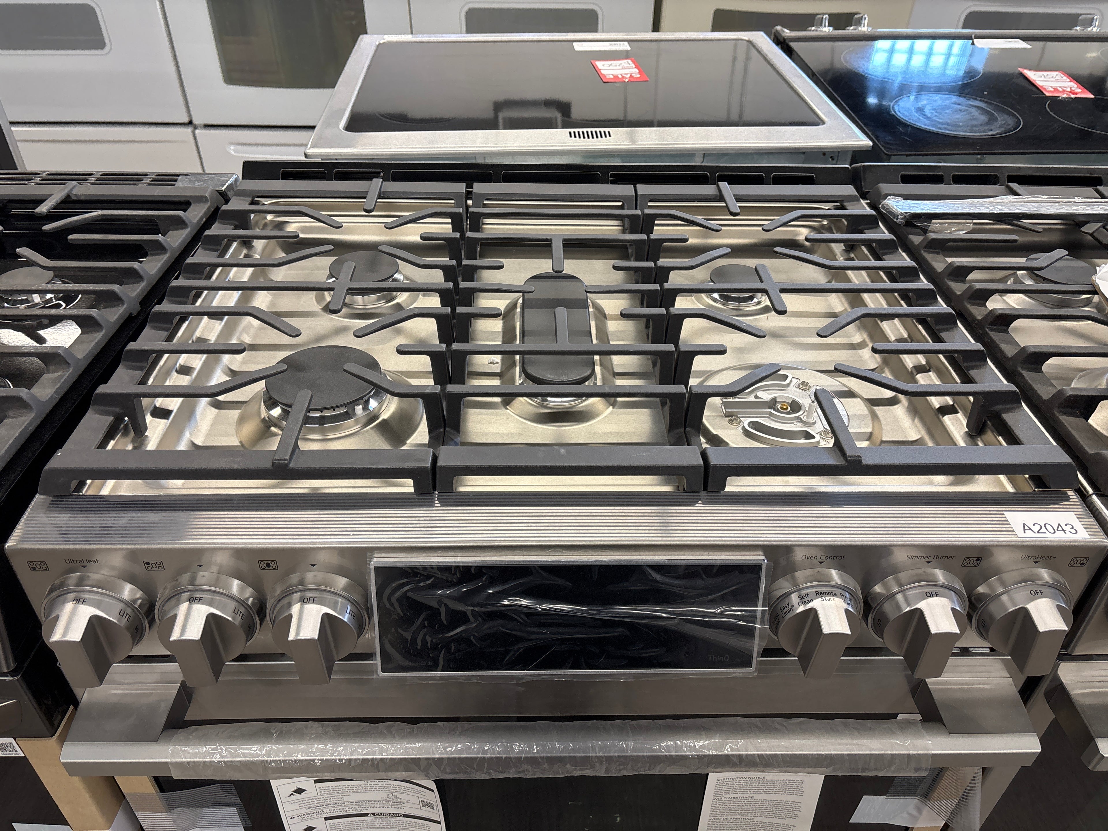 NEW - LG 30” Slide-In Gas Stove - LSGS6338F/00 (1 YEAR MANUFACTURER WARRANTY)