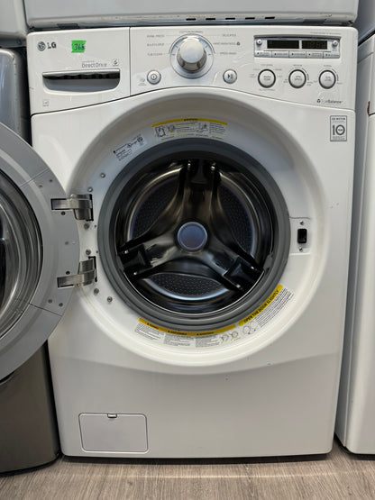 LG 27” FRONT LOAD WASHER/DRYER SET L2 - DLE2301W