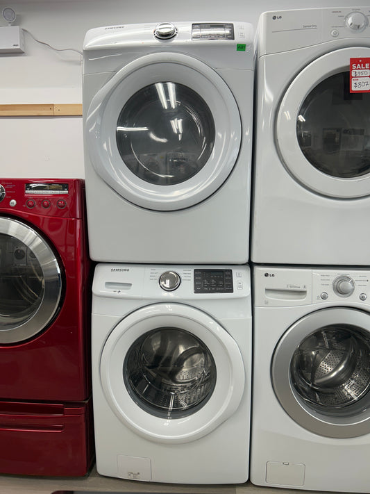 Samsung 27” Front Load Washer/Dryer Set
