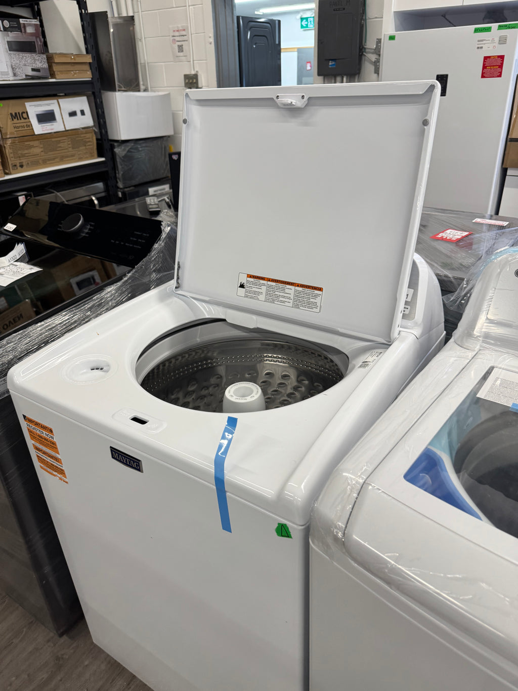 OPEN BOX - Maytag 27” Top Load Washer - MVW4505MW2