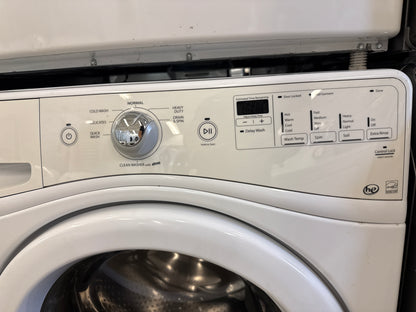 Whirlpool 27” Washer and Dryer Set (Washer-wfw70hebw1 Dryer-ywed70hebw0)