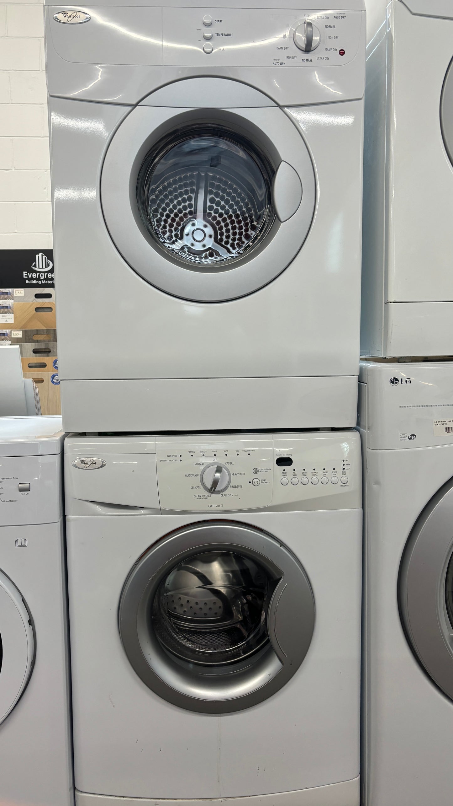 Whirlpool 24" Front Load Washer/Dryer Set