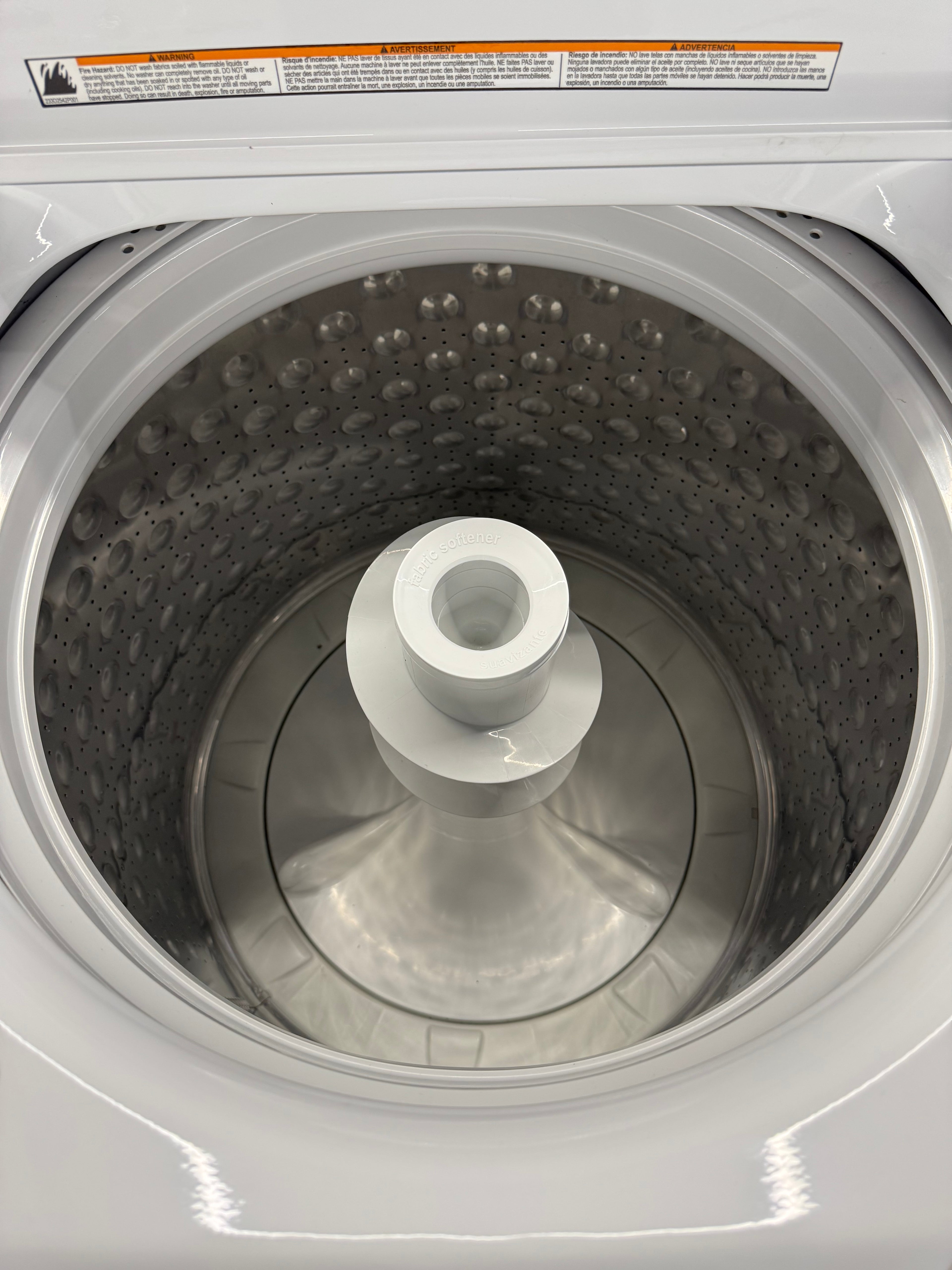GE 27” Top Load Washer & Dryer Set ( GTW485BMM0WS & GTX33EBMR0WS)