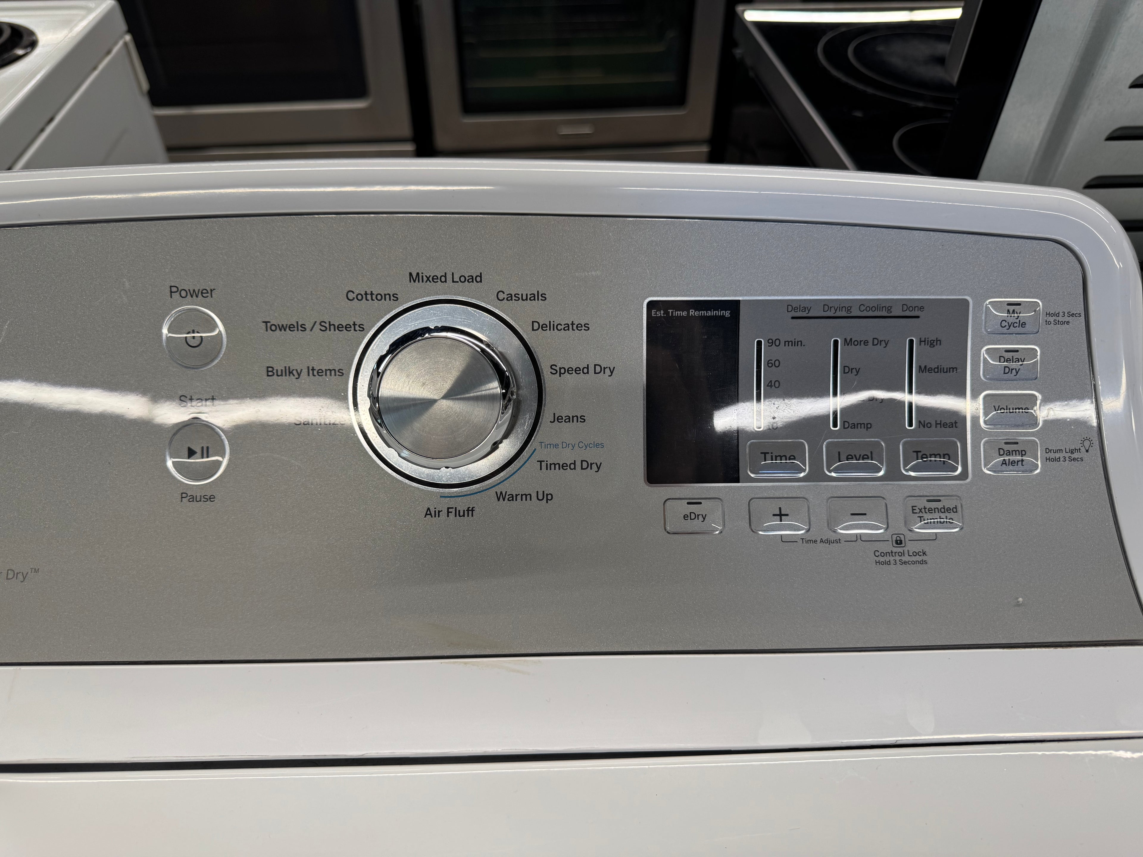 GE 27” Front Load Dryer - GTD65EBMK0WS