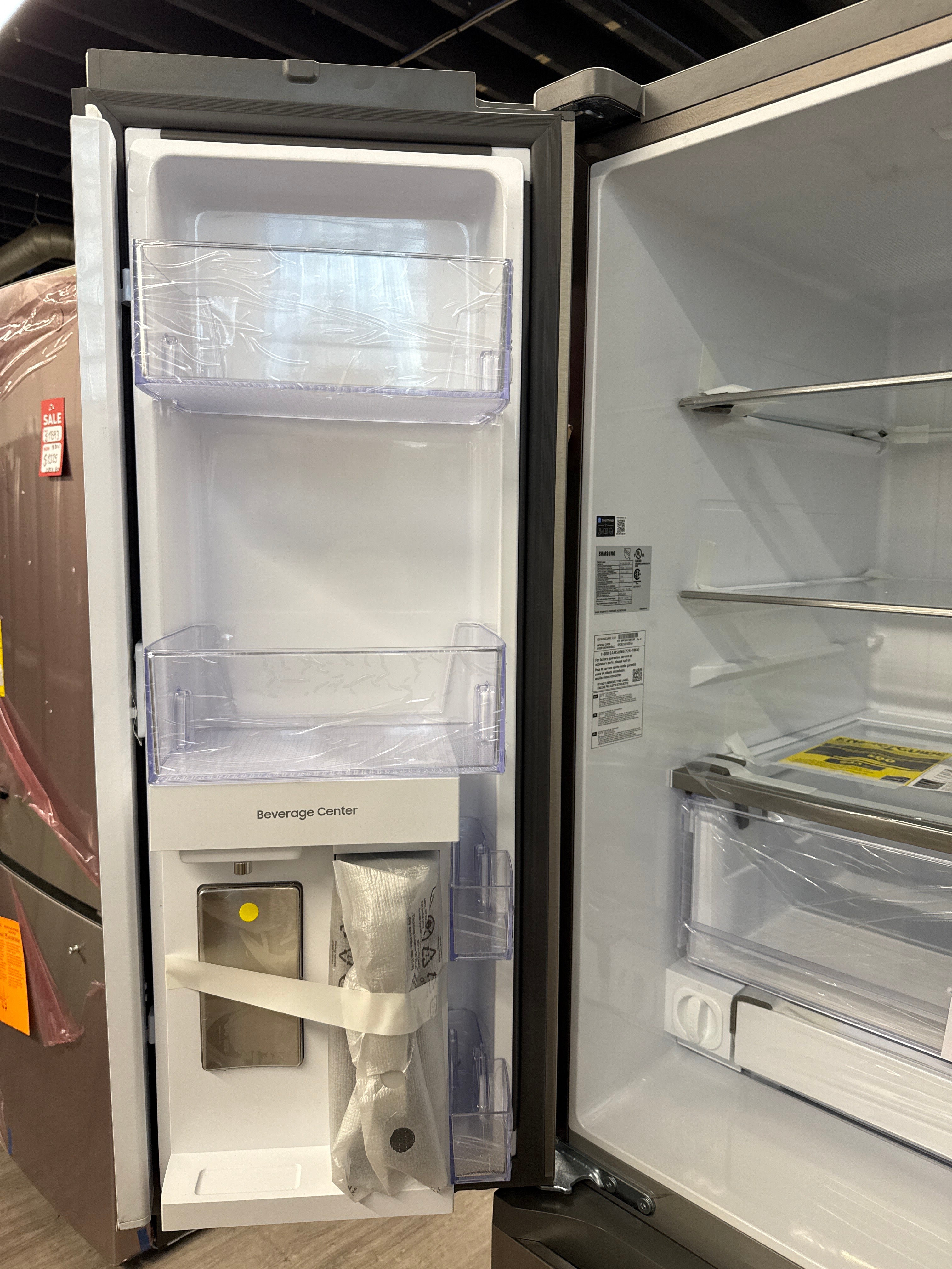 OPEN BOX - Samsung 33" French Door Refrigerator - RF25C5551SR