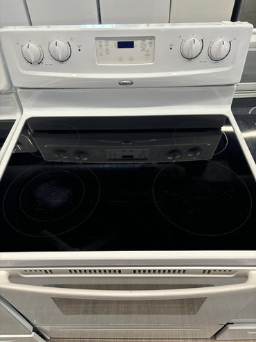 Whirlpool 30" Freestanding Glass Top Range