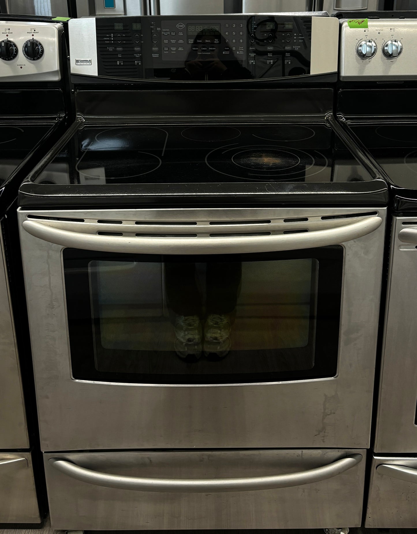 Kenmore 30" Freestanding Glass Top Range - 970-698239