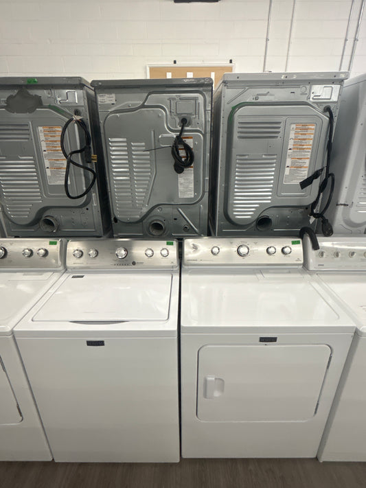 Maytag 27'' Top Load Washer/Dryer Set