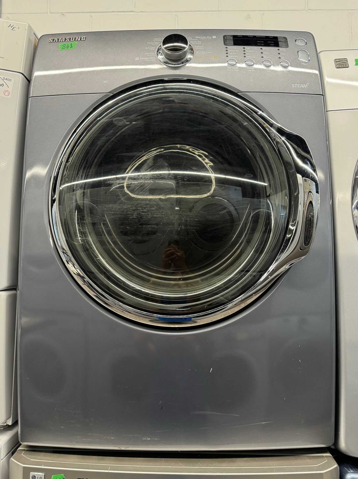 SAMSUNG 27” FRONT LOAD DRYER - DV350AEG