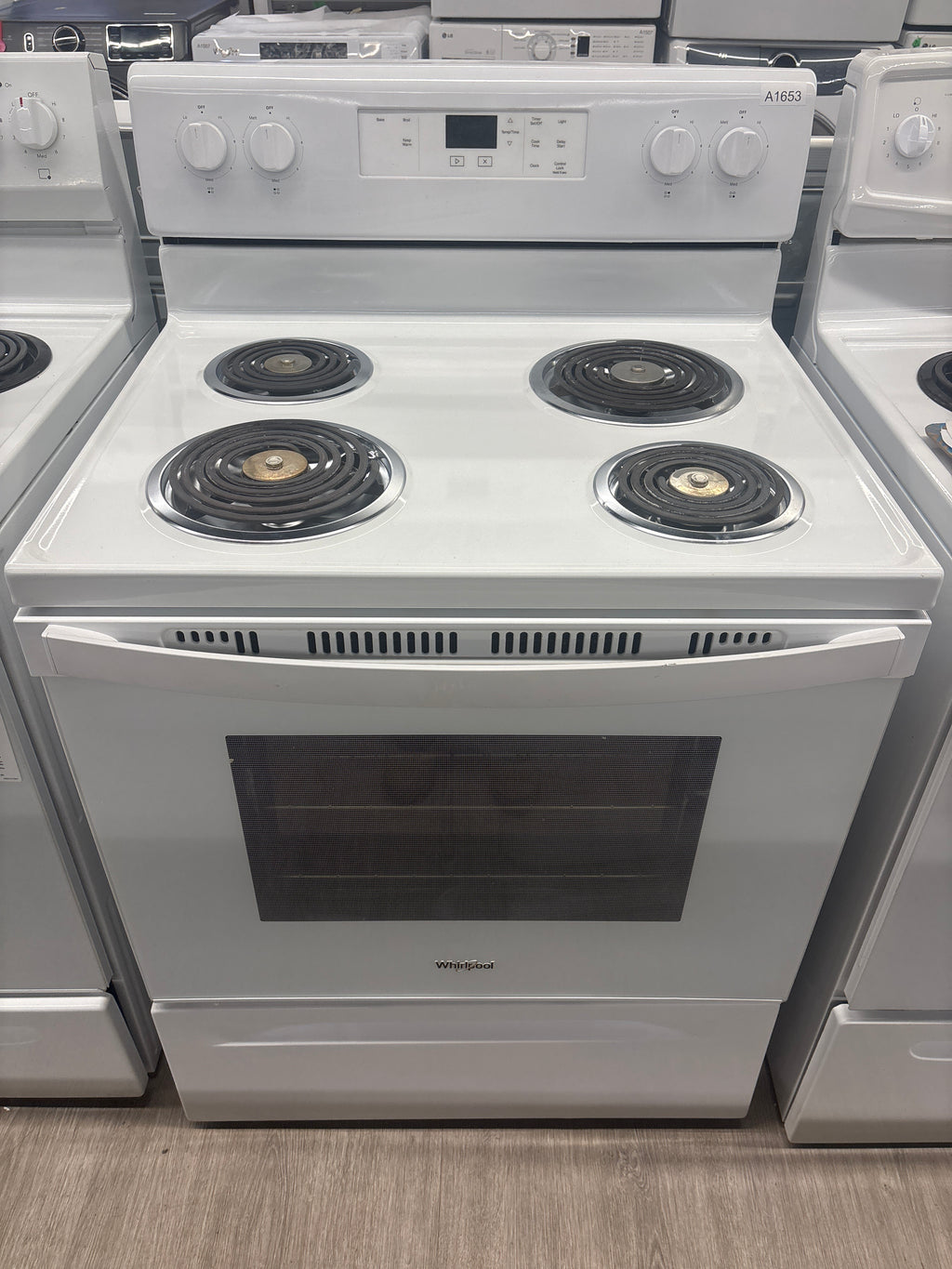 Whirlpool 30” Freestanding Coil Top Range - YWFC150M0JW3