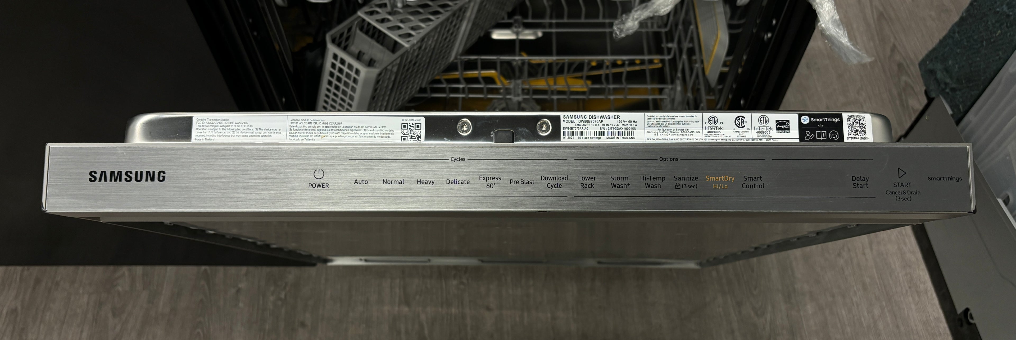 OPEN BOX - Samsung 24" Built-In Panel-Ready Dishwasher